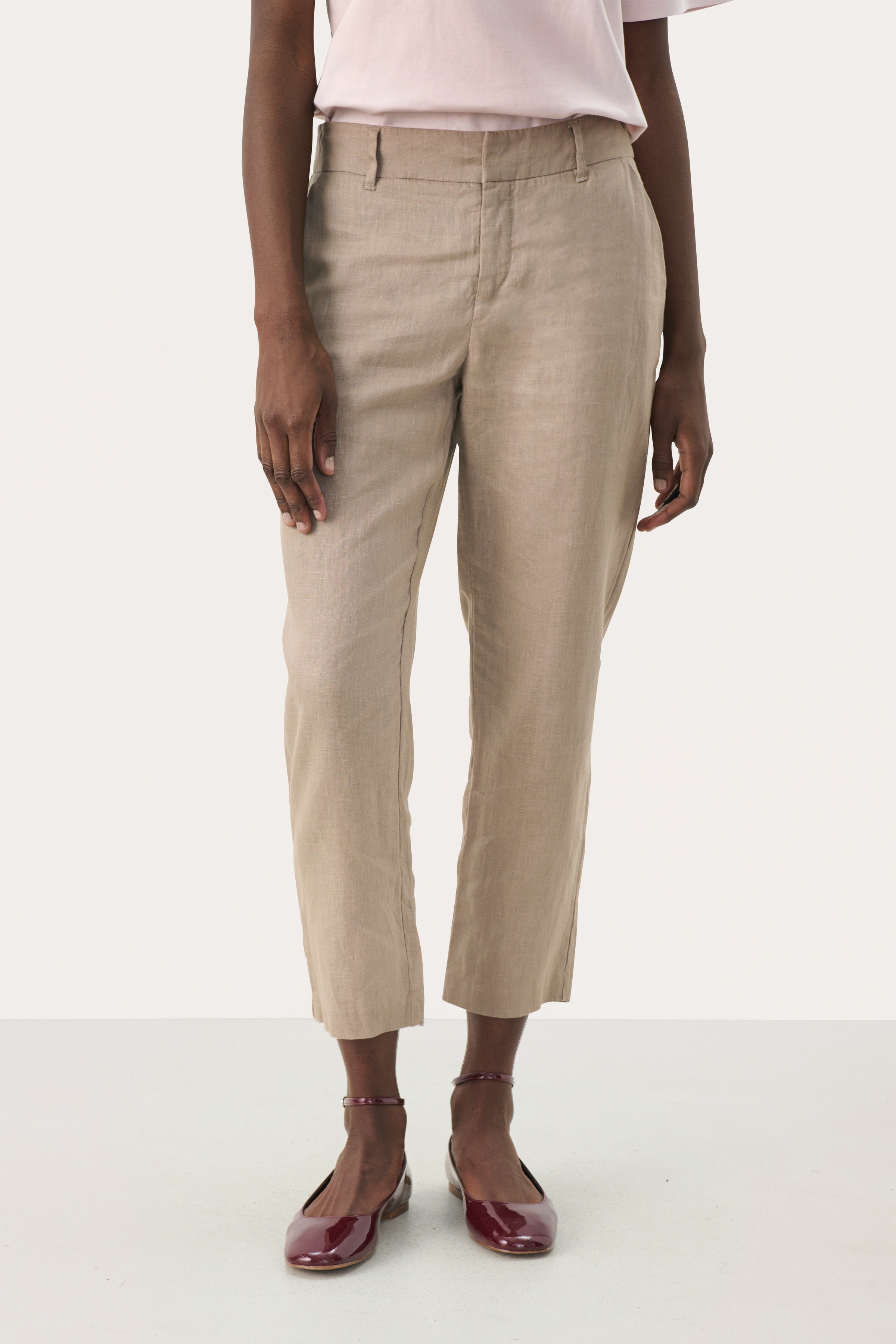 SoffePW Linen Trousers LOOKBOOK FRONT 30309389-171311