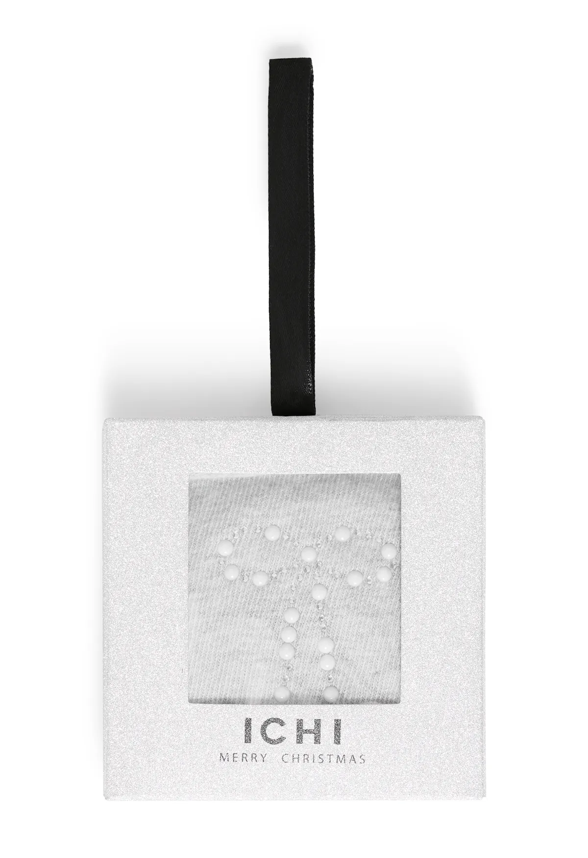 IABANITTA Strümpfe in light grey melange polyester | BON'A PARTE