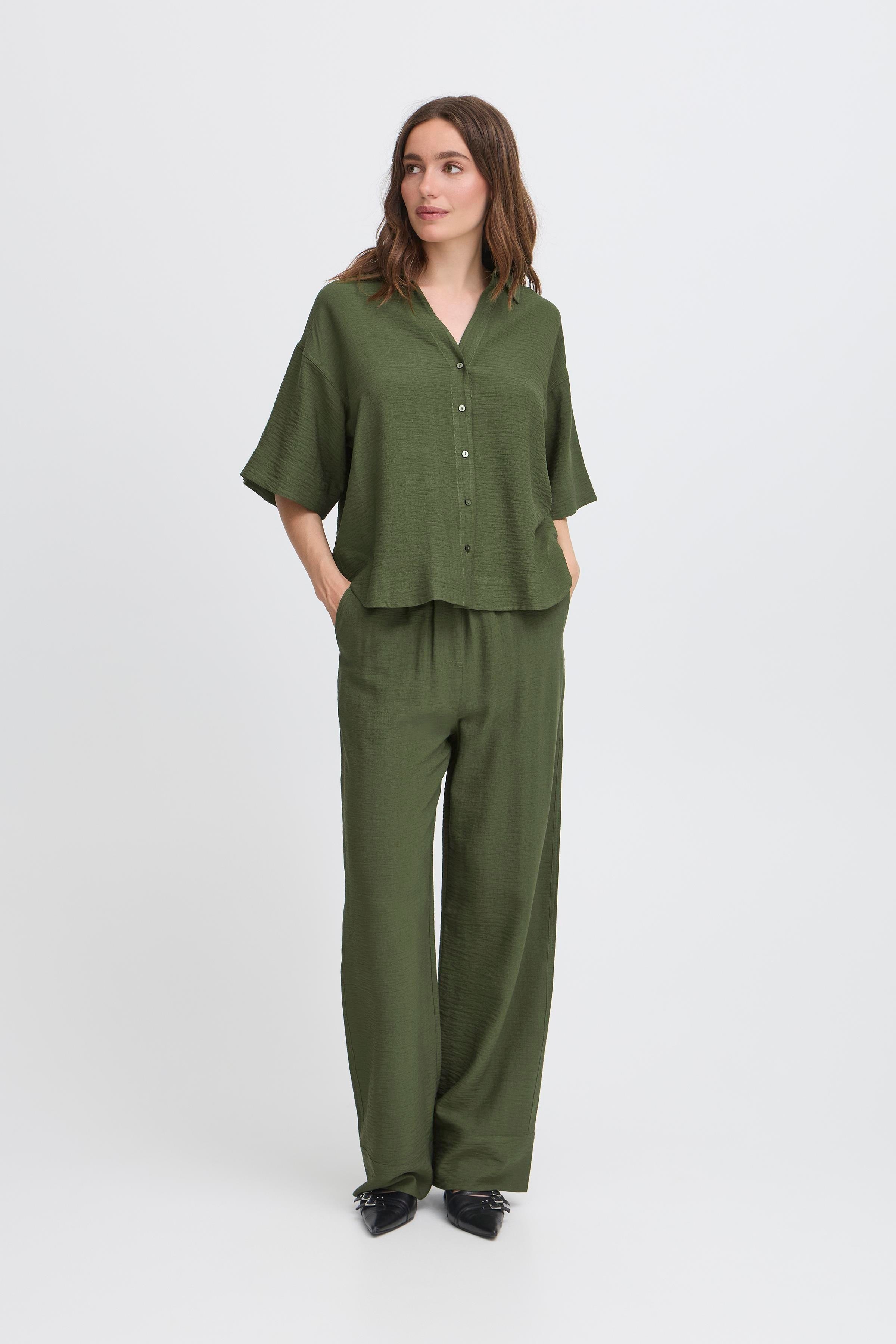 IHFAZIMA Bukser LOOKBOOK FRONT 20124201-190419