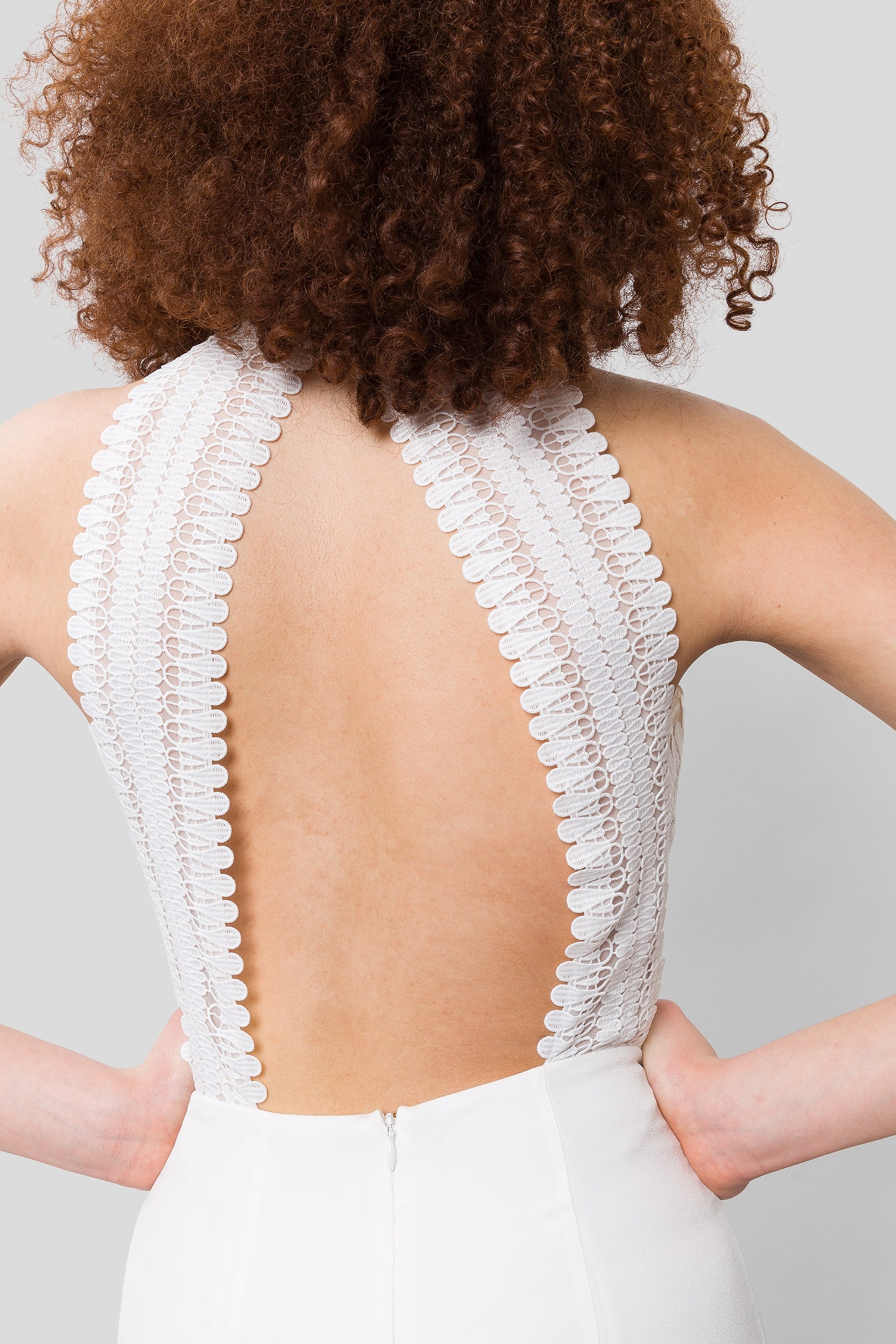 MALAIKA Kjole LOOKBOOK DETAIL 30600232-WH010