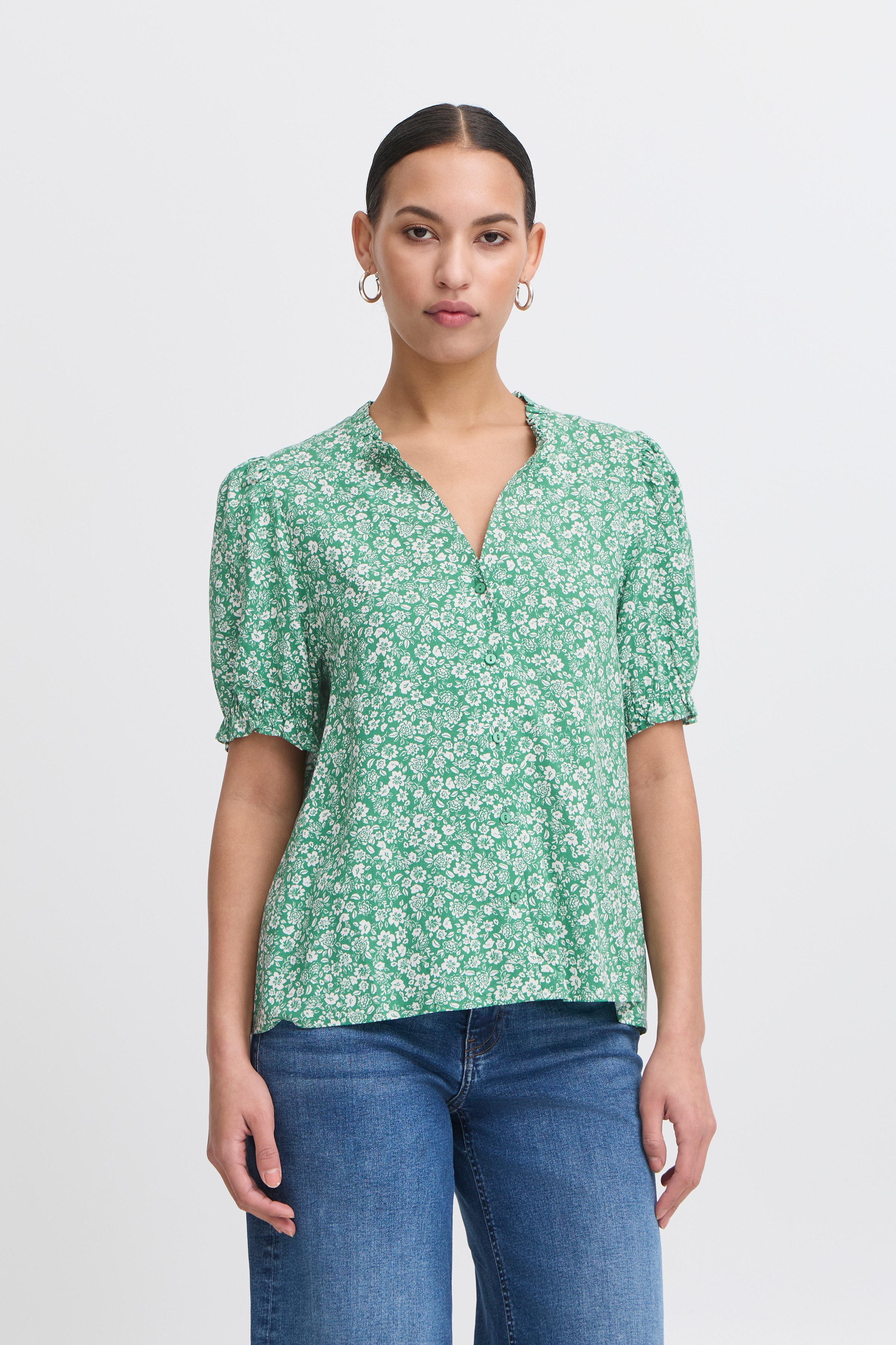 IHVERA Skjorte LOOKBOOK FRONT 20123244-204614