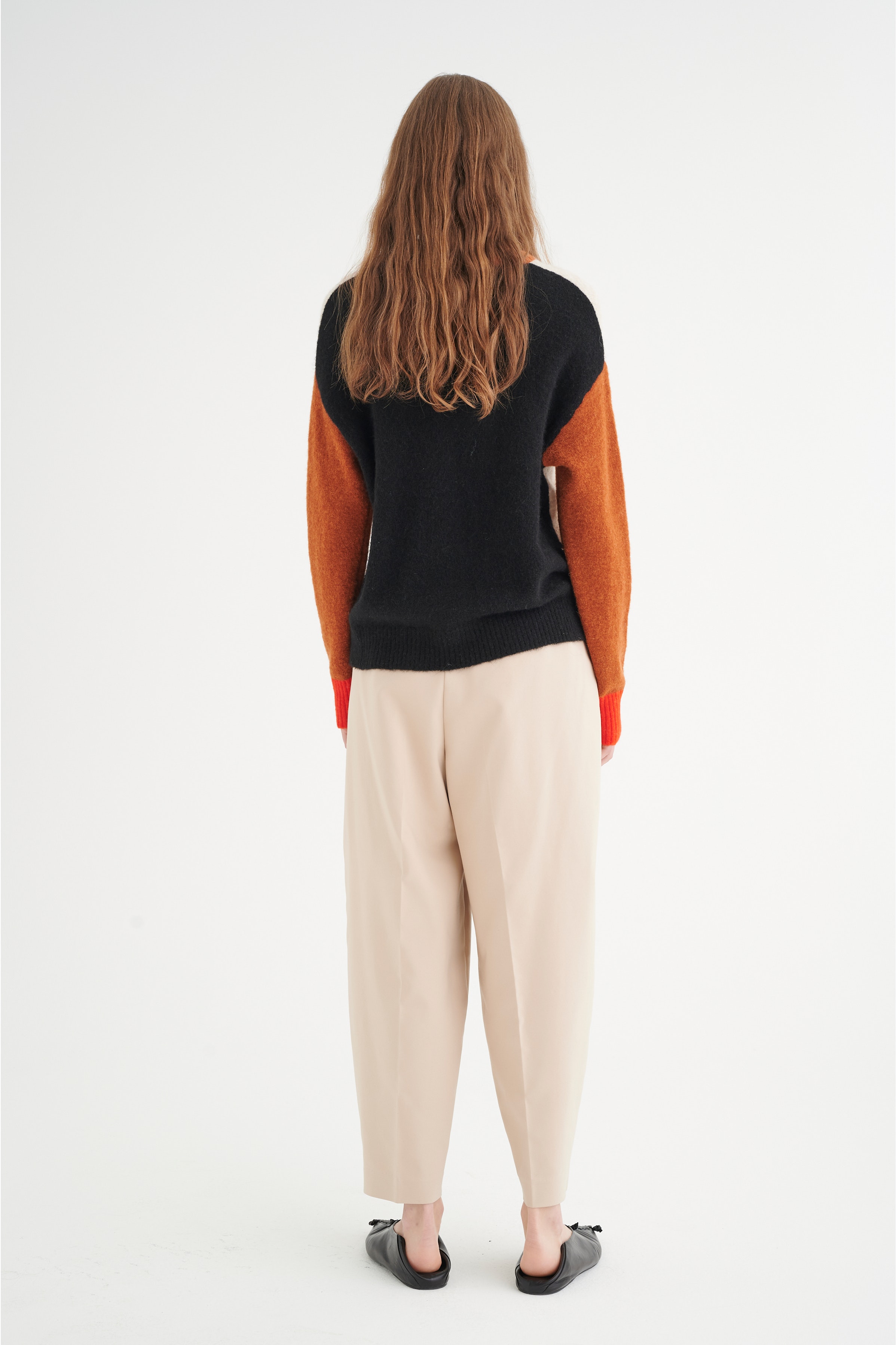 TessaIW Stickad pullover LOOKBOOK BACK 30106507-300916
