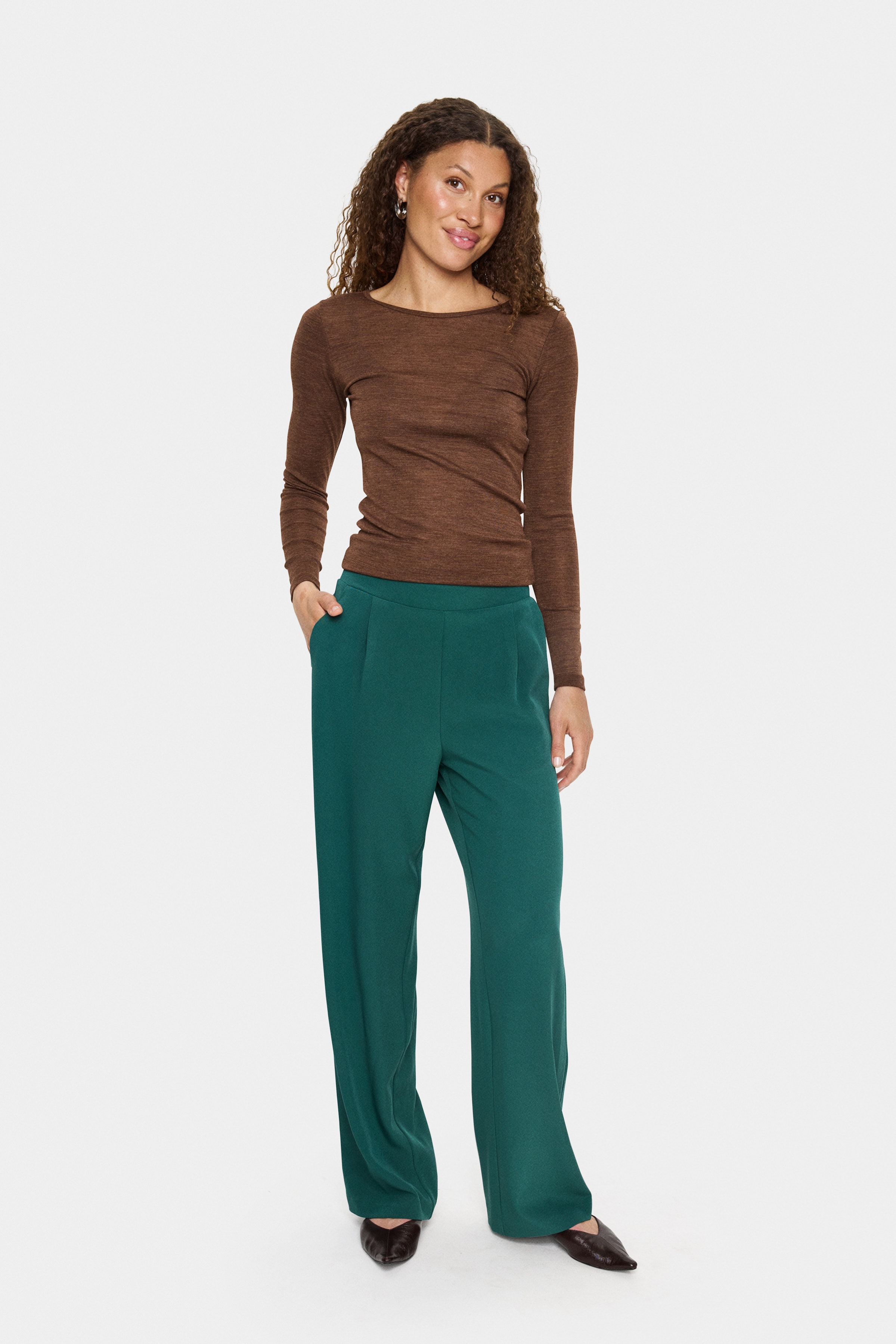 CelestSZ Wide Leg Bukser LOOKBOOK FRONT 30513530-195414