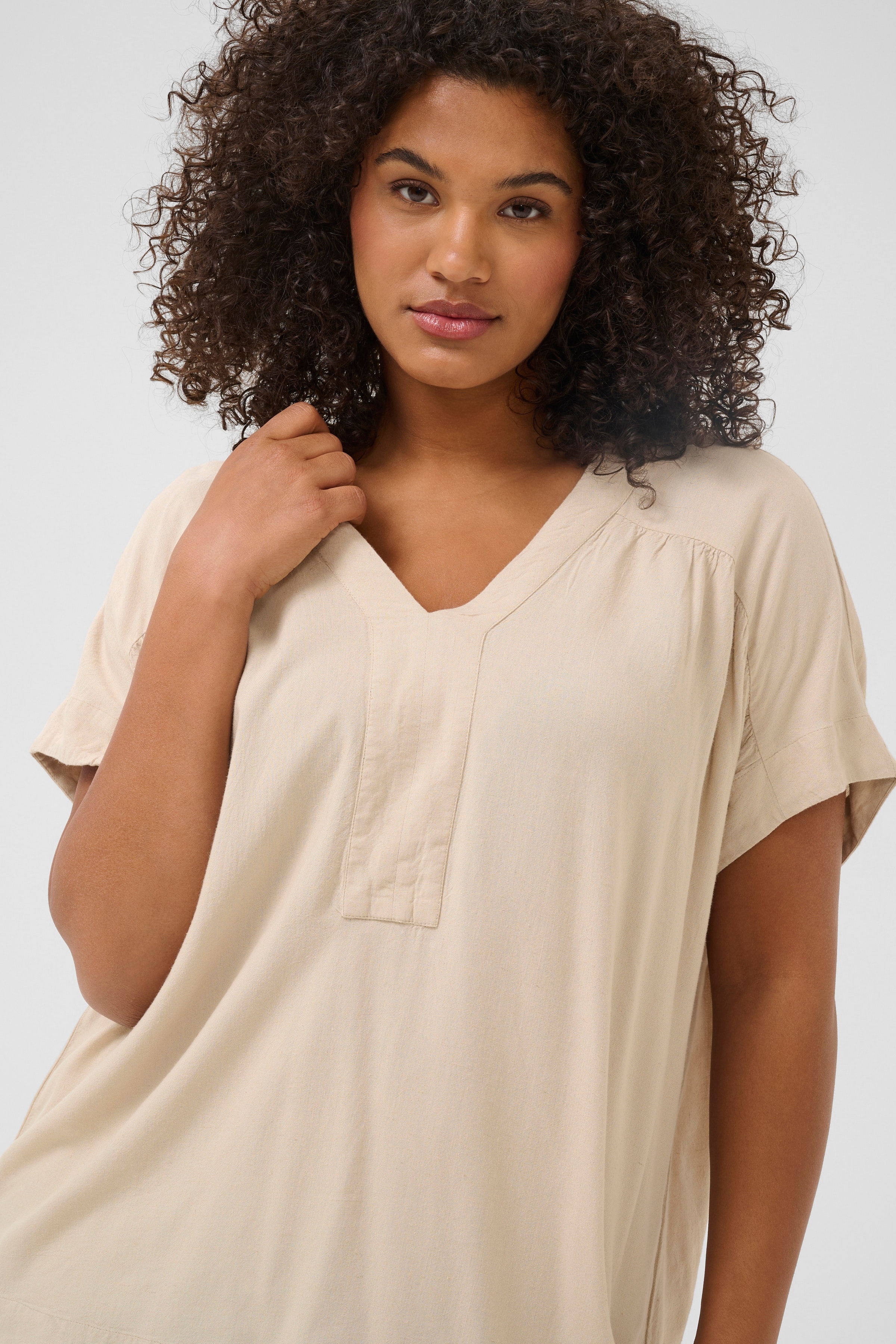 KCmille Leinen Bluse LOOKBOOK DETAIL 10583097-151305