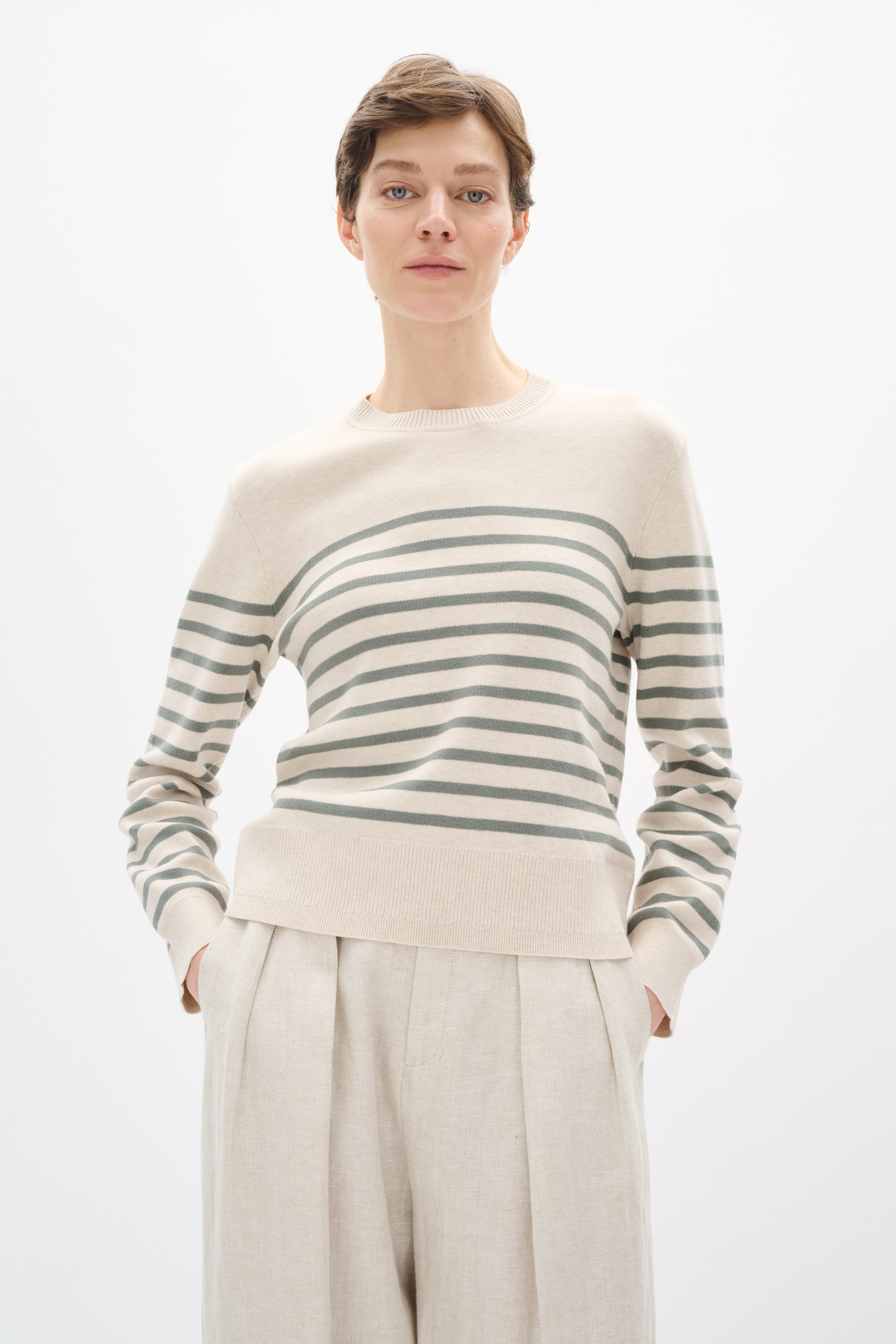 WallisIW Pullover LOOKBOOK FRONT 30110296-303570