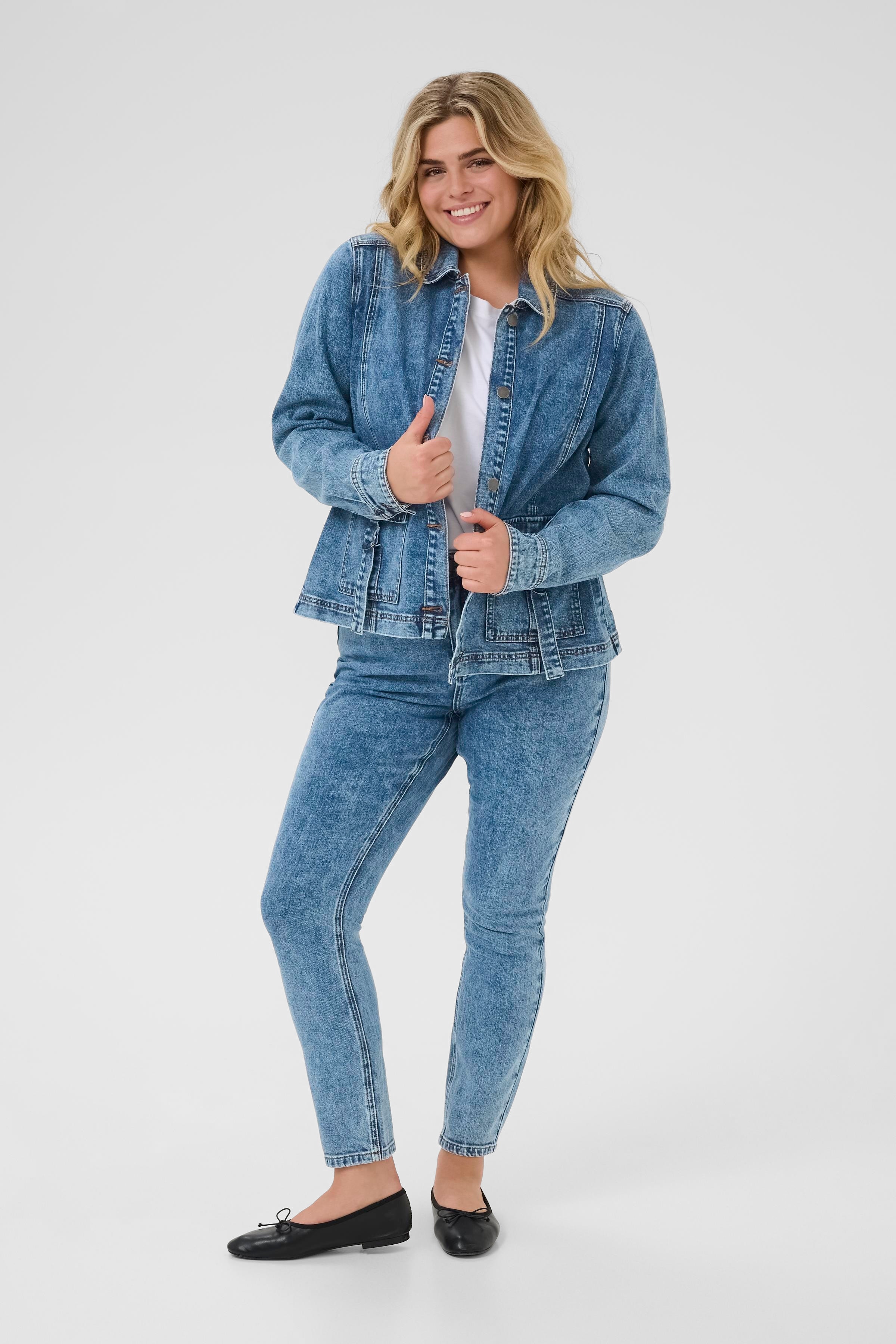 KCelona Manteau En Denim LOOKBOOK FRONT 10583400-107716