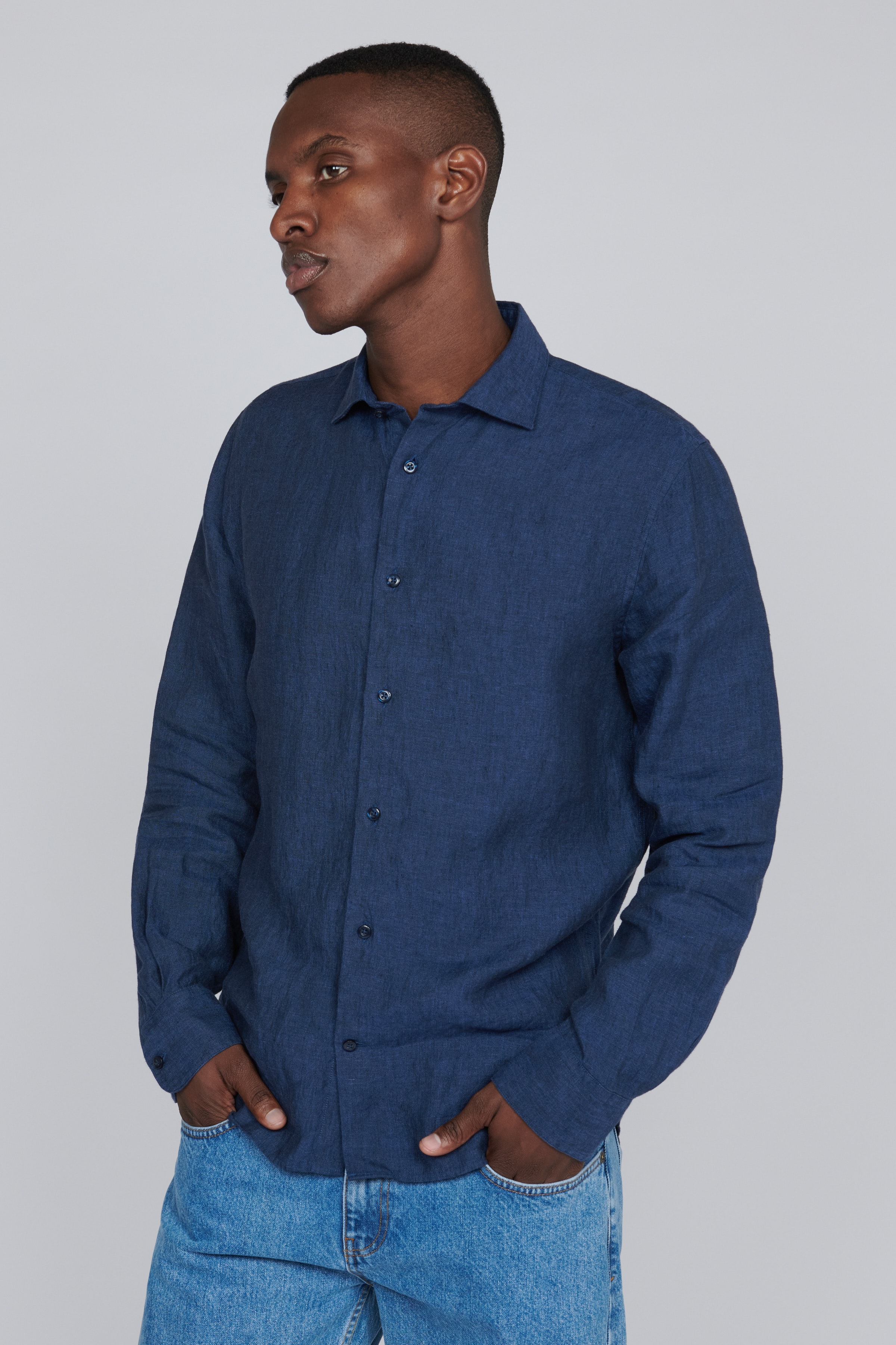 MAmarc linen shirt LOCATION NONE 30205841-194011