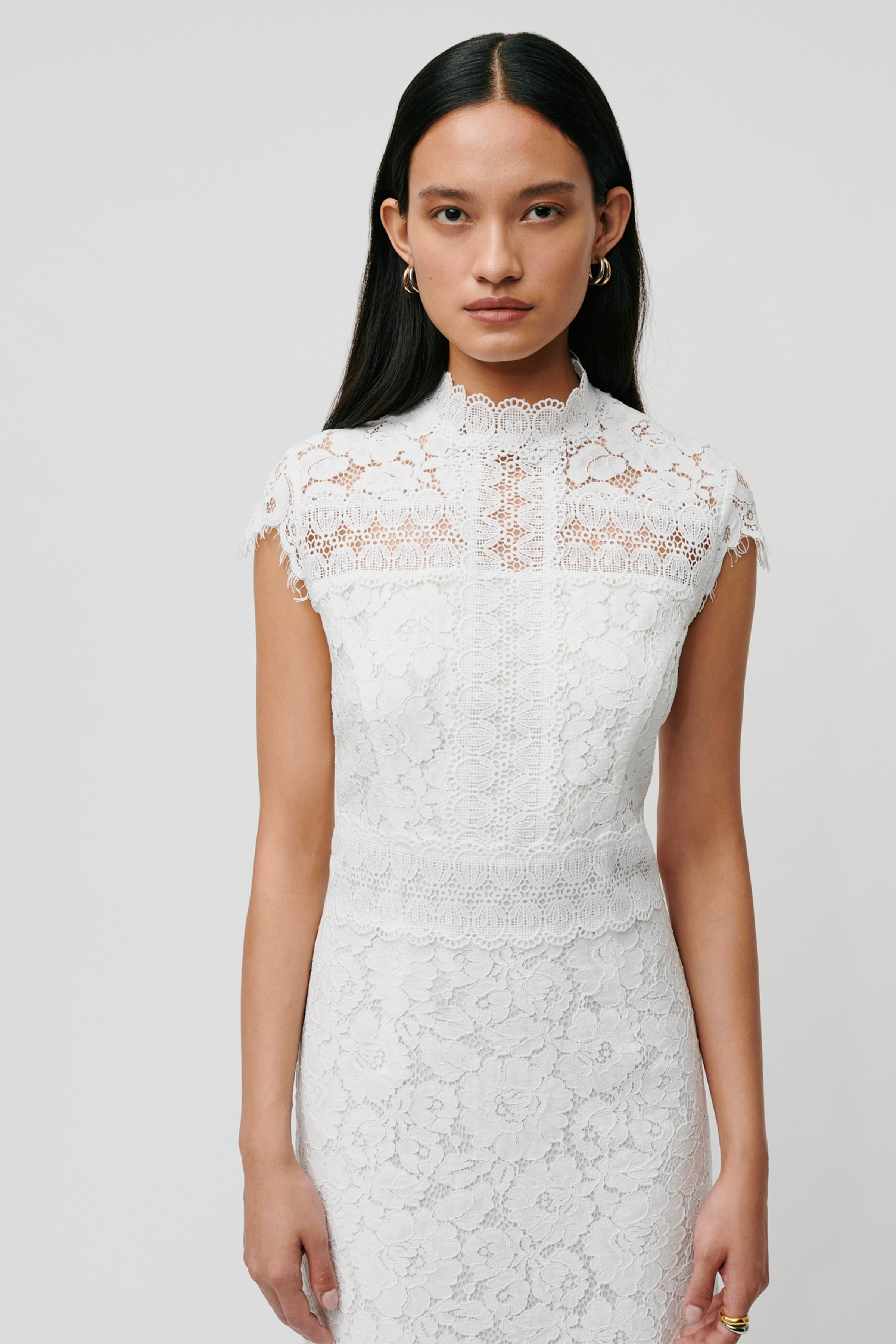 NYNA Dress LOOKBOOK FRONT 30600410-WH010