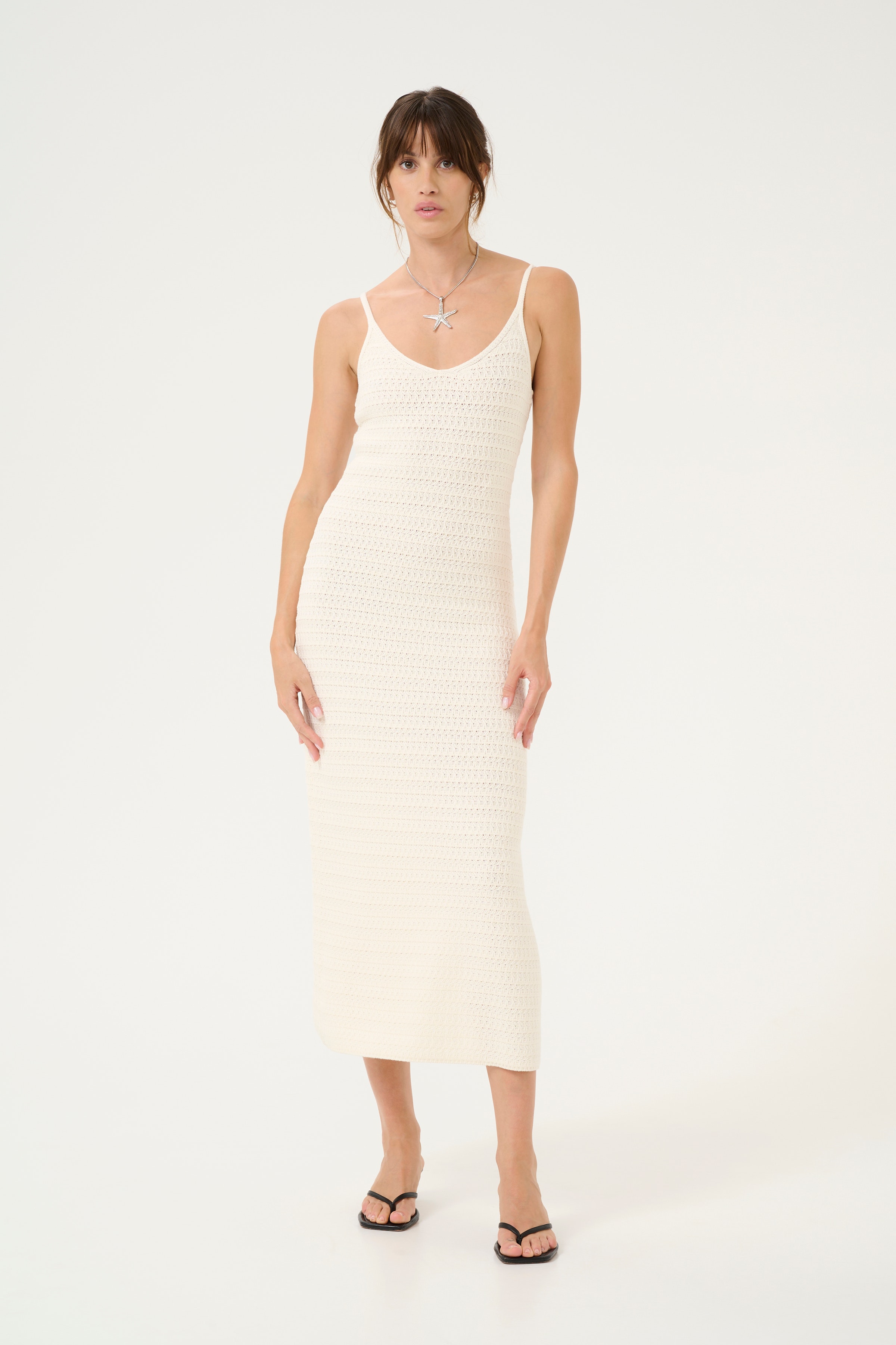 CUalicie Gebreide Jurk LOOKBOOK FRONT 50111957-500013