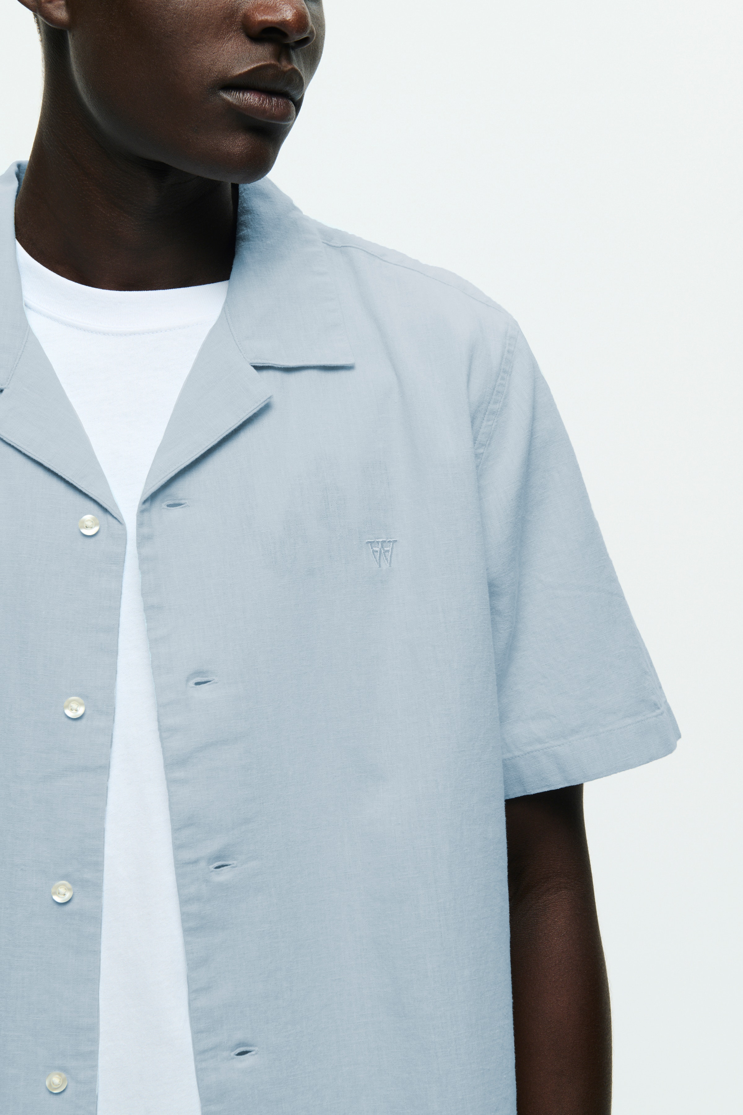 WWaaron Hør Skjorte LOOKBOOK DETAIL 30251403-144112