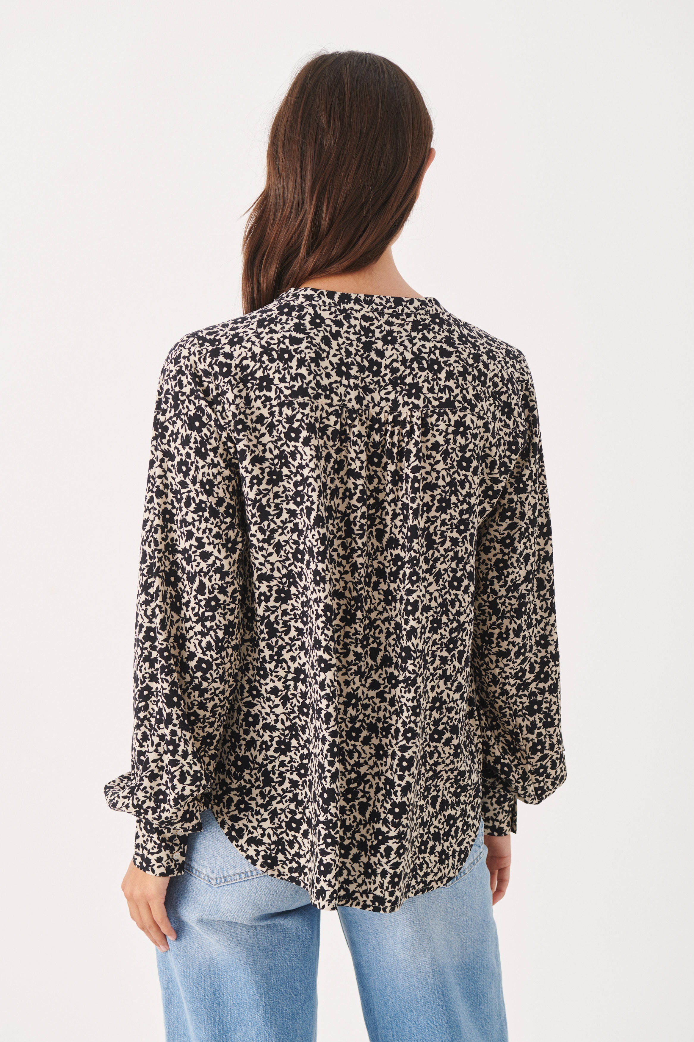 GajaPW Långärmad blus LOOKBOOK BACK 30306937-301099