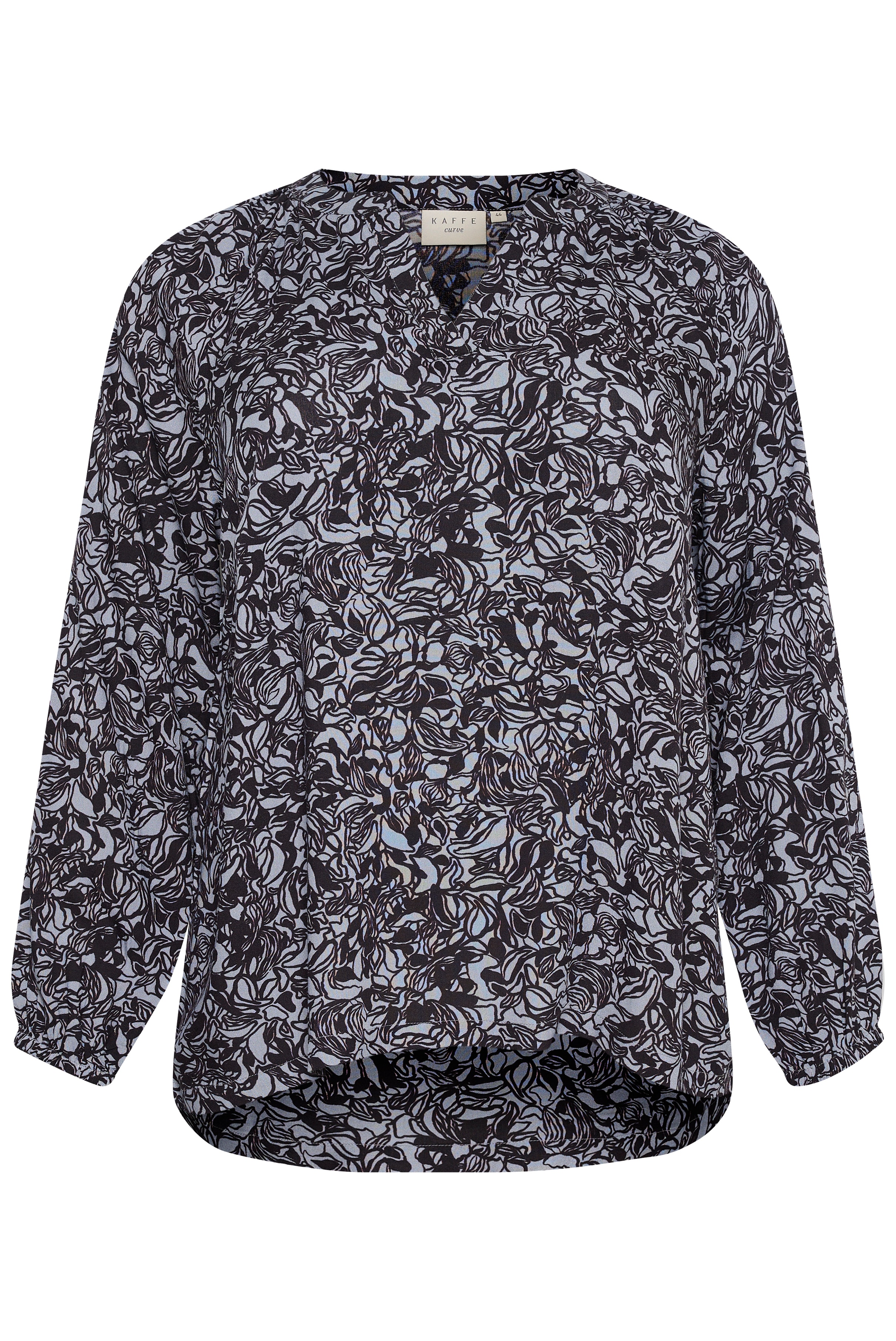 KCburma Blouse with long sleeve PACK FRONT 10580972-103089