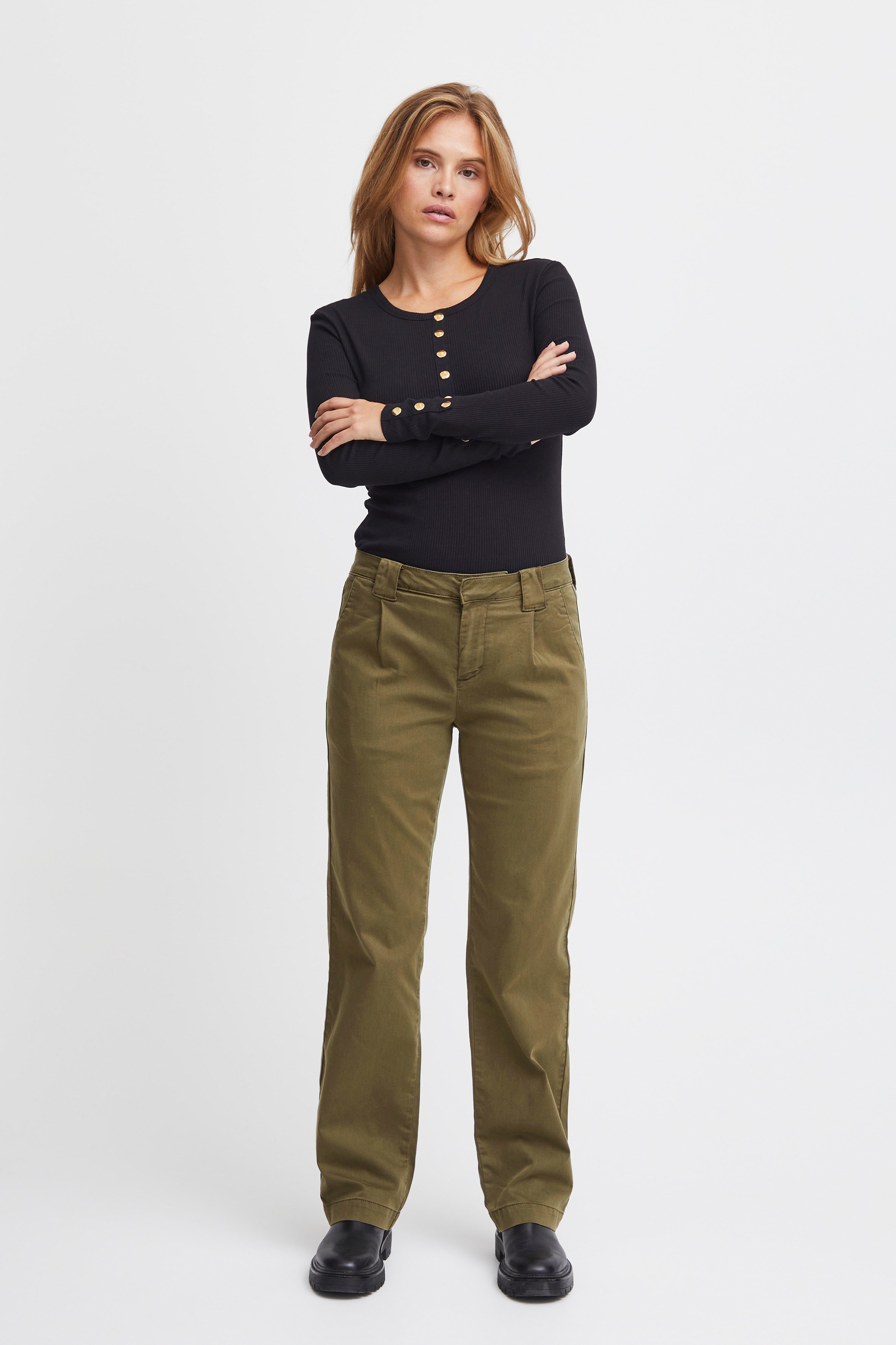 PZROSITA Bukser LOOKBOOK FRONT 50207554-190510