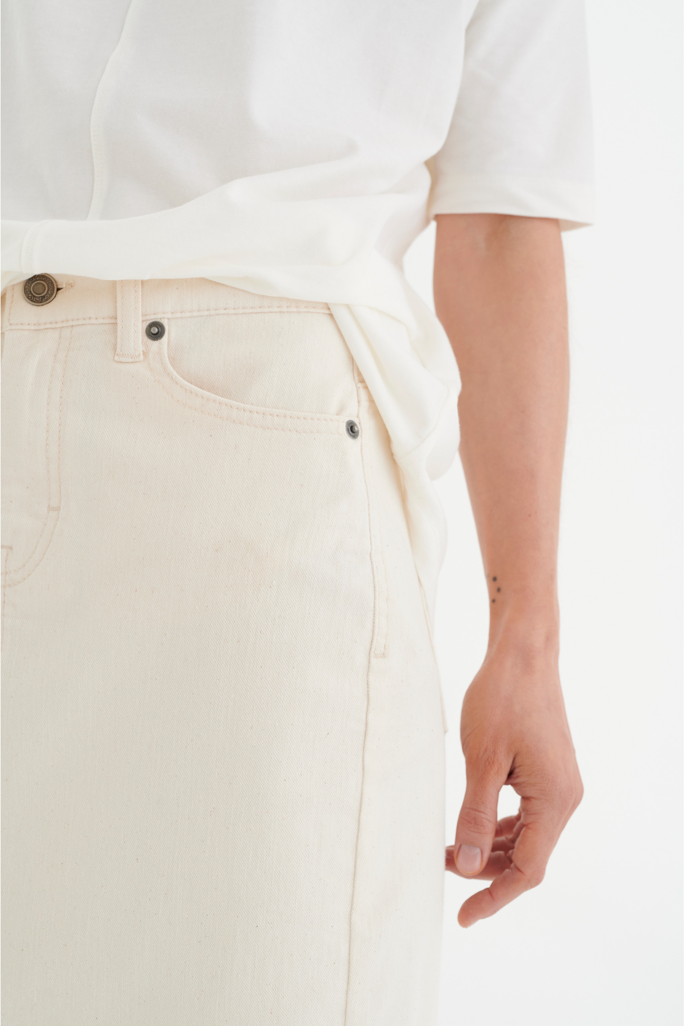 IvannaIW Denimkjol LOOKBOOK DETAIL 30106383-110701