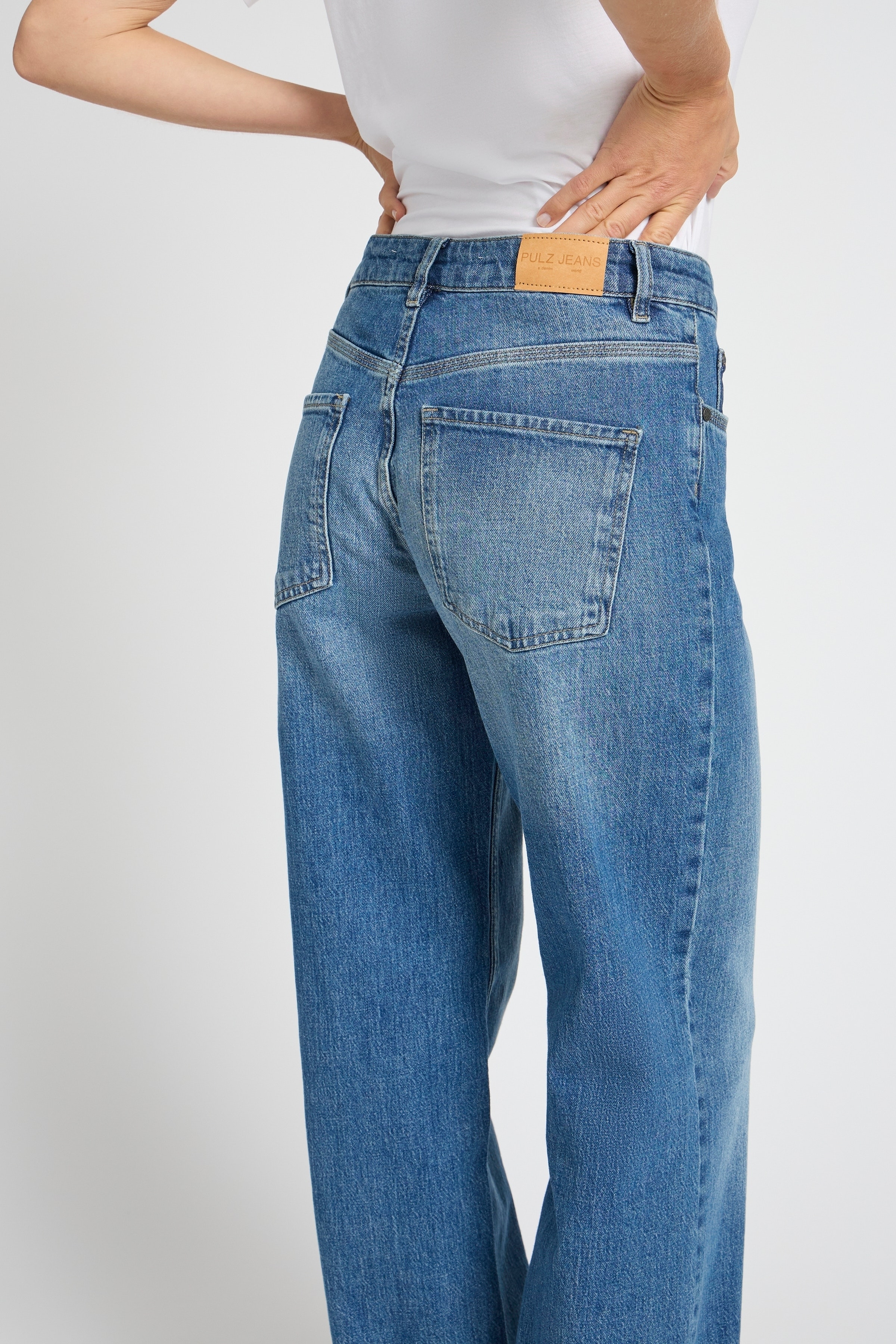 PZVEGA HW Jeans Wide Leg LOCATION NONE 50207173-200005