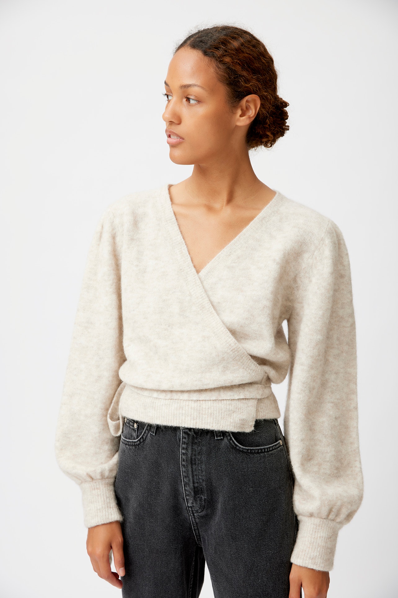 AlphaGZ Knitted cardigan LOOKBOOK FRONT 10905530-1300021