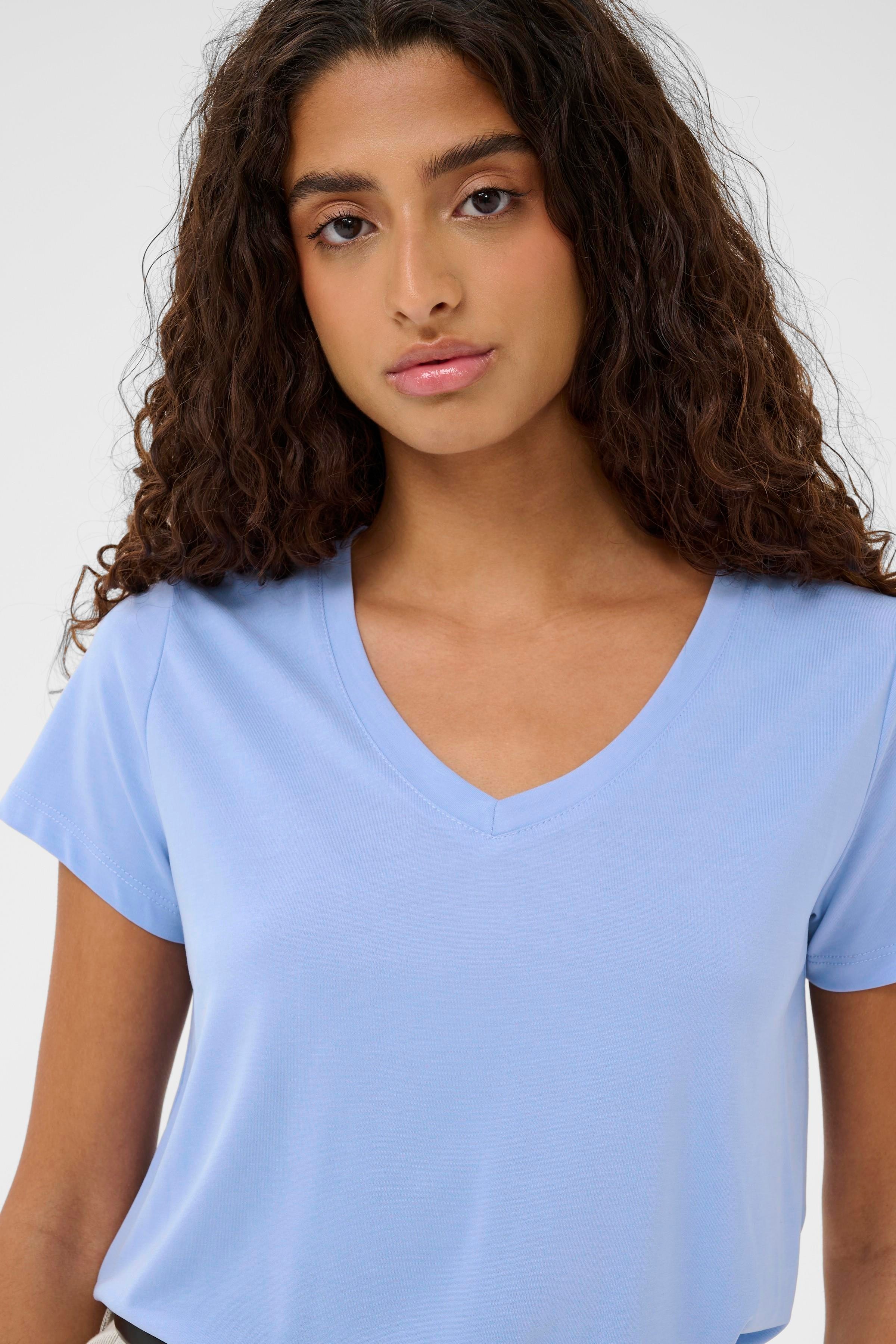 SLColumbine V-neck T-shirt LOOKBOOK DETAIL 30404284-164030