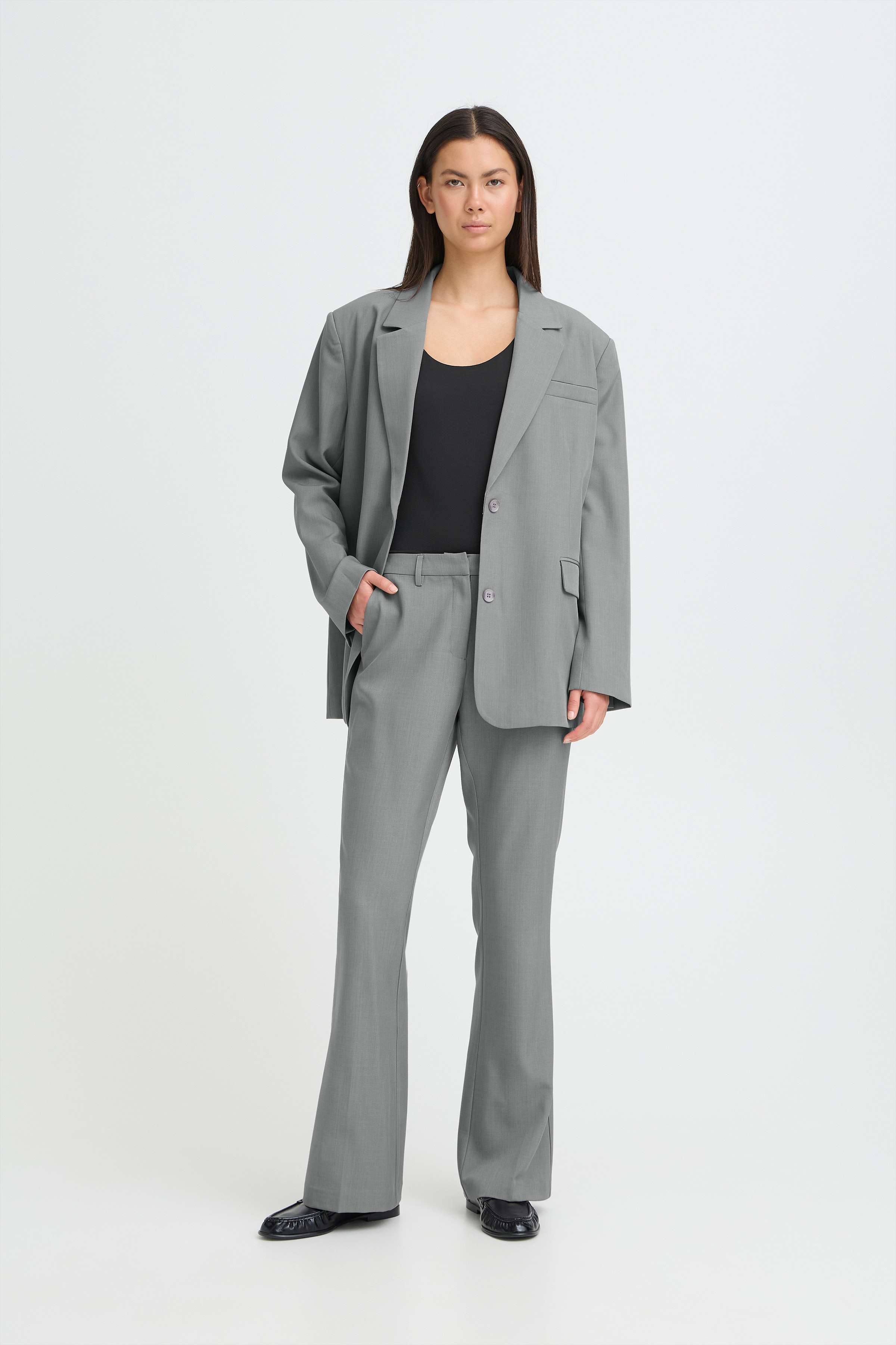 IHFAVA Flared Broek LOOKBOOK FRONT 20125678-200318