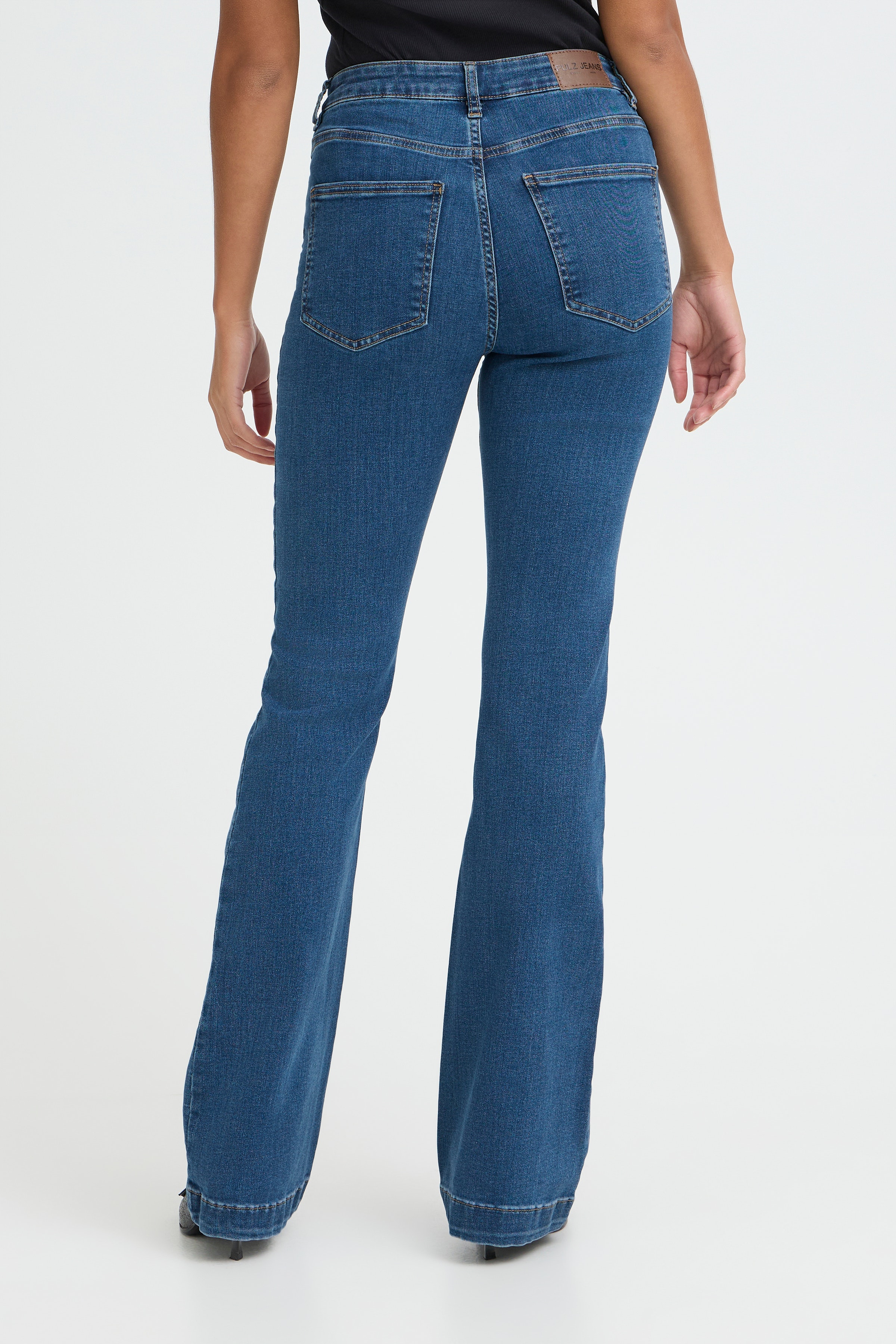 PZBECCA UHW Bootcut Leg LOOKBOOK BACK 50207285-200005