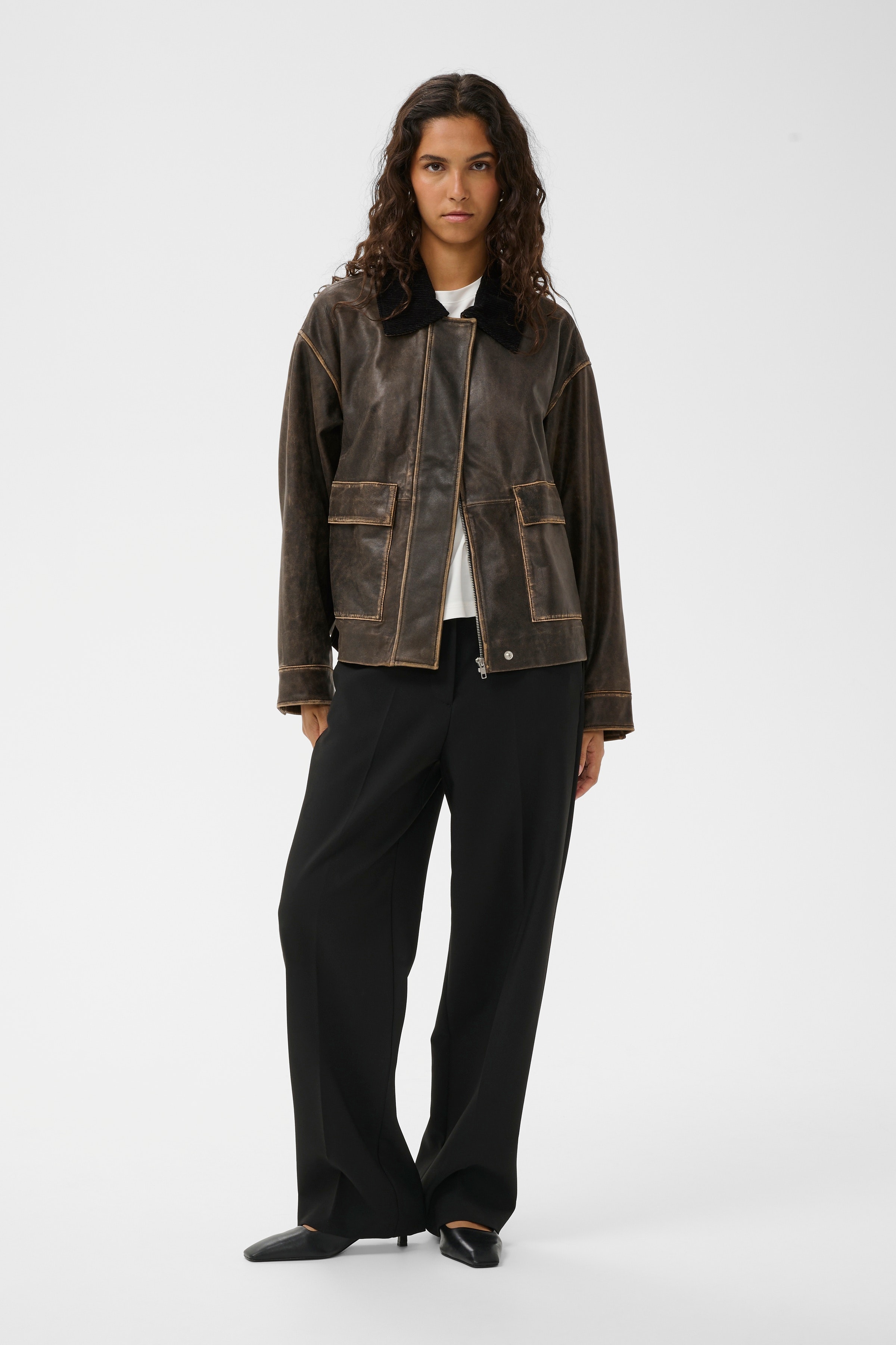 SLFiorella Skinnjacka LOOKBOOK FRONT 30408691-191109