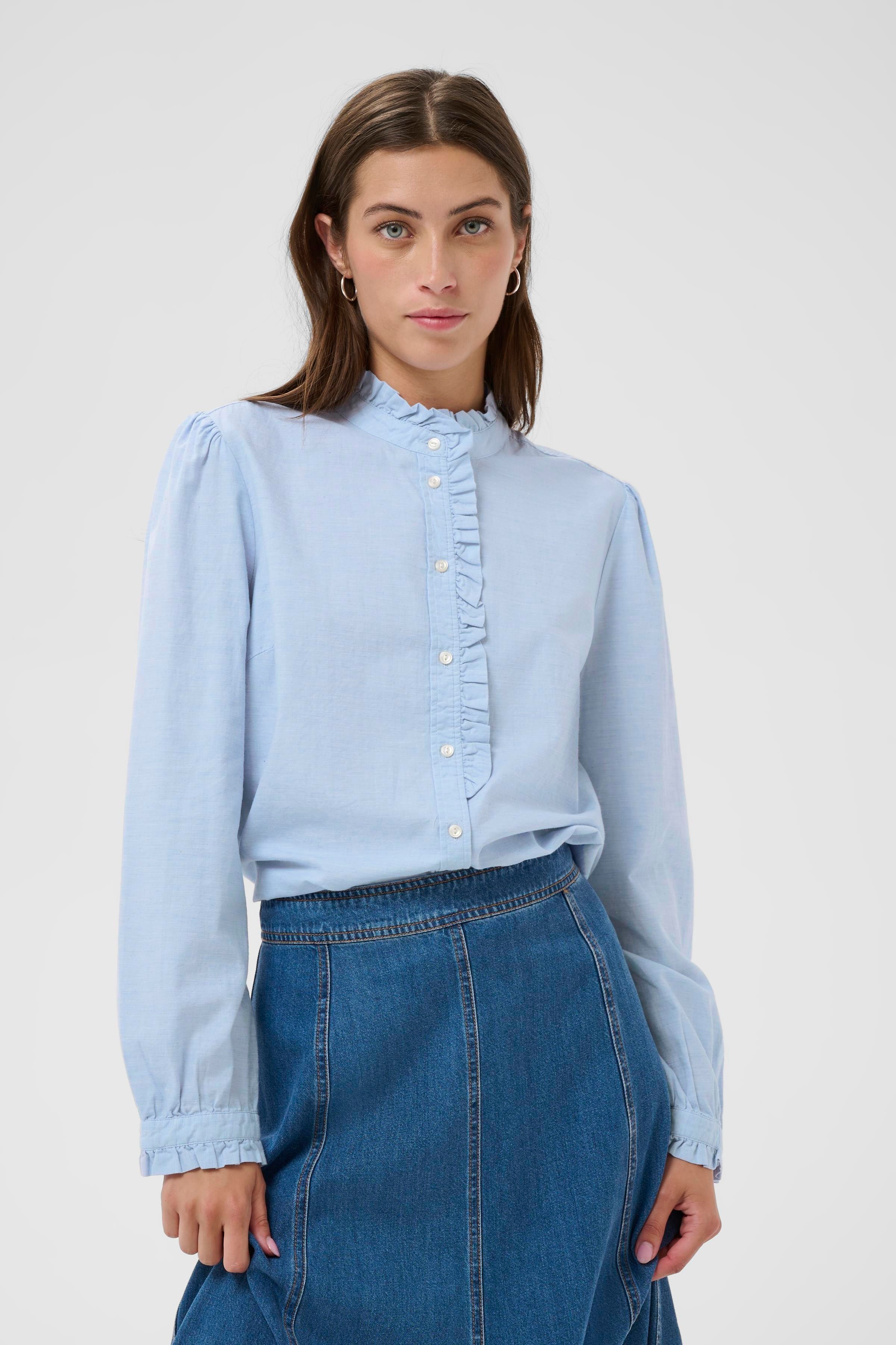 GlessiaPW Skjorta LOOKBOOK FRONT 30309925-304143