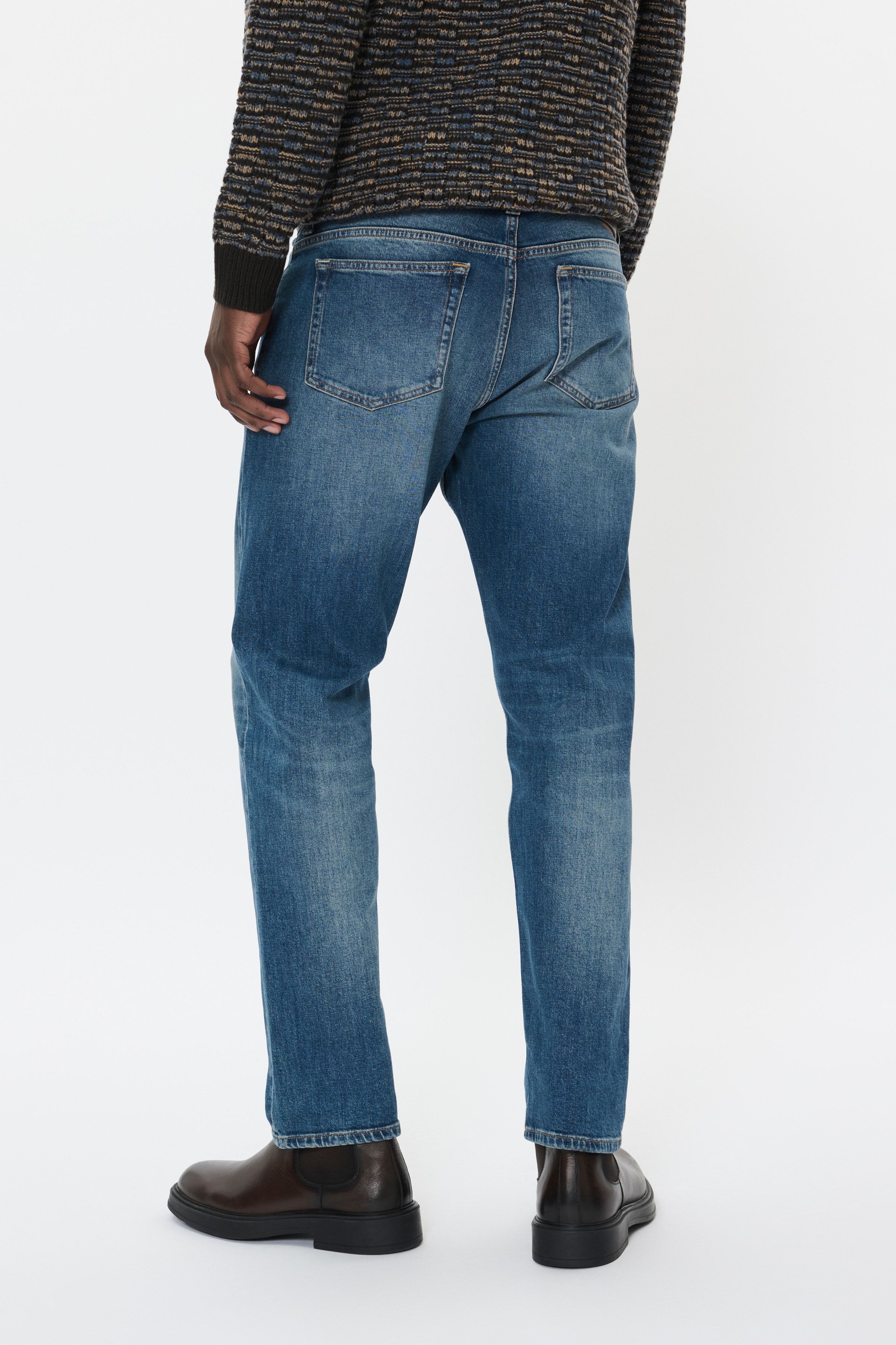 MAMike Denim Broek LOOKBOOK BACK 30208031-303776