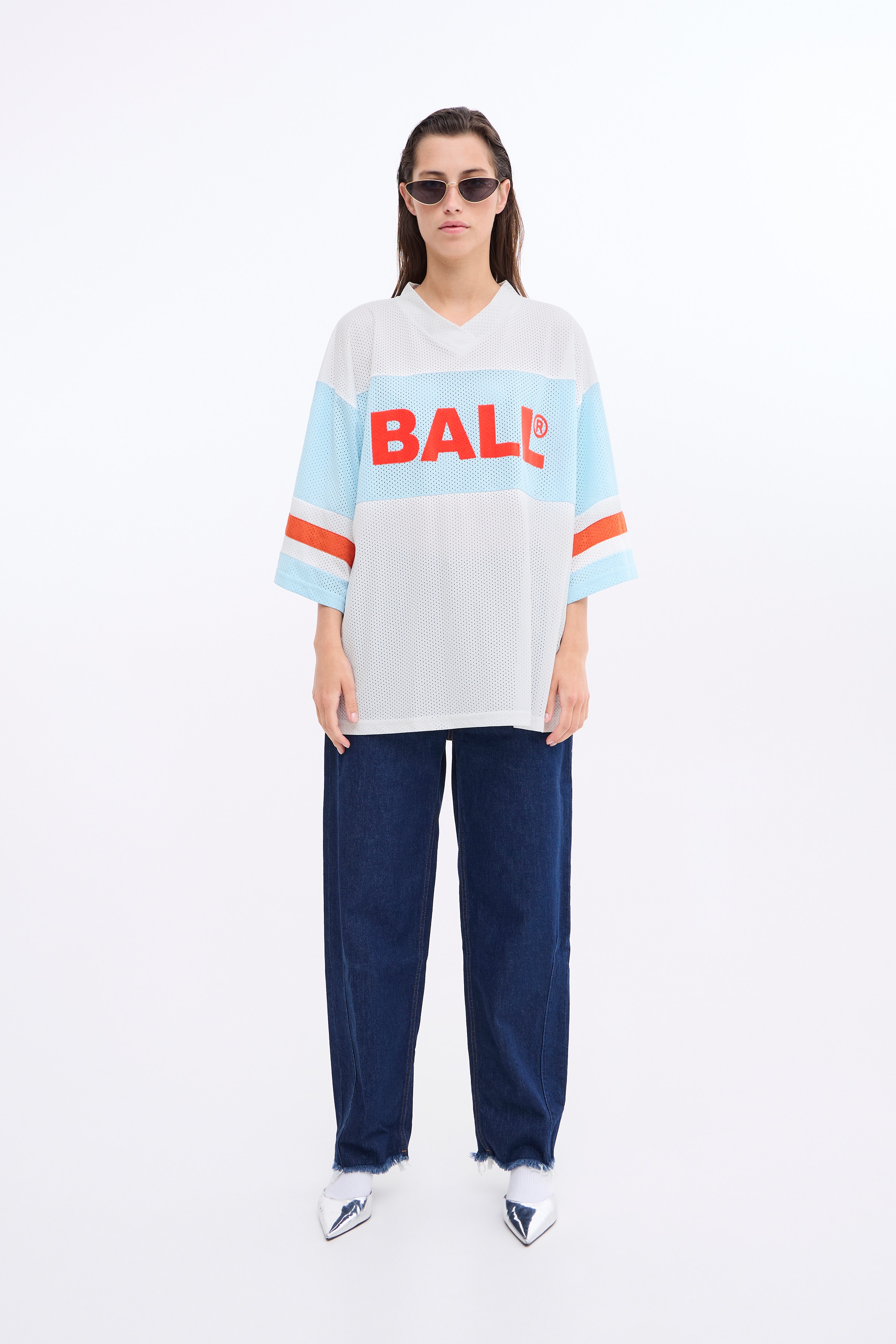 BALL BIGGIE MESH TEE LOOKBOOK FRONT 50405213-B1011