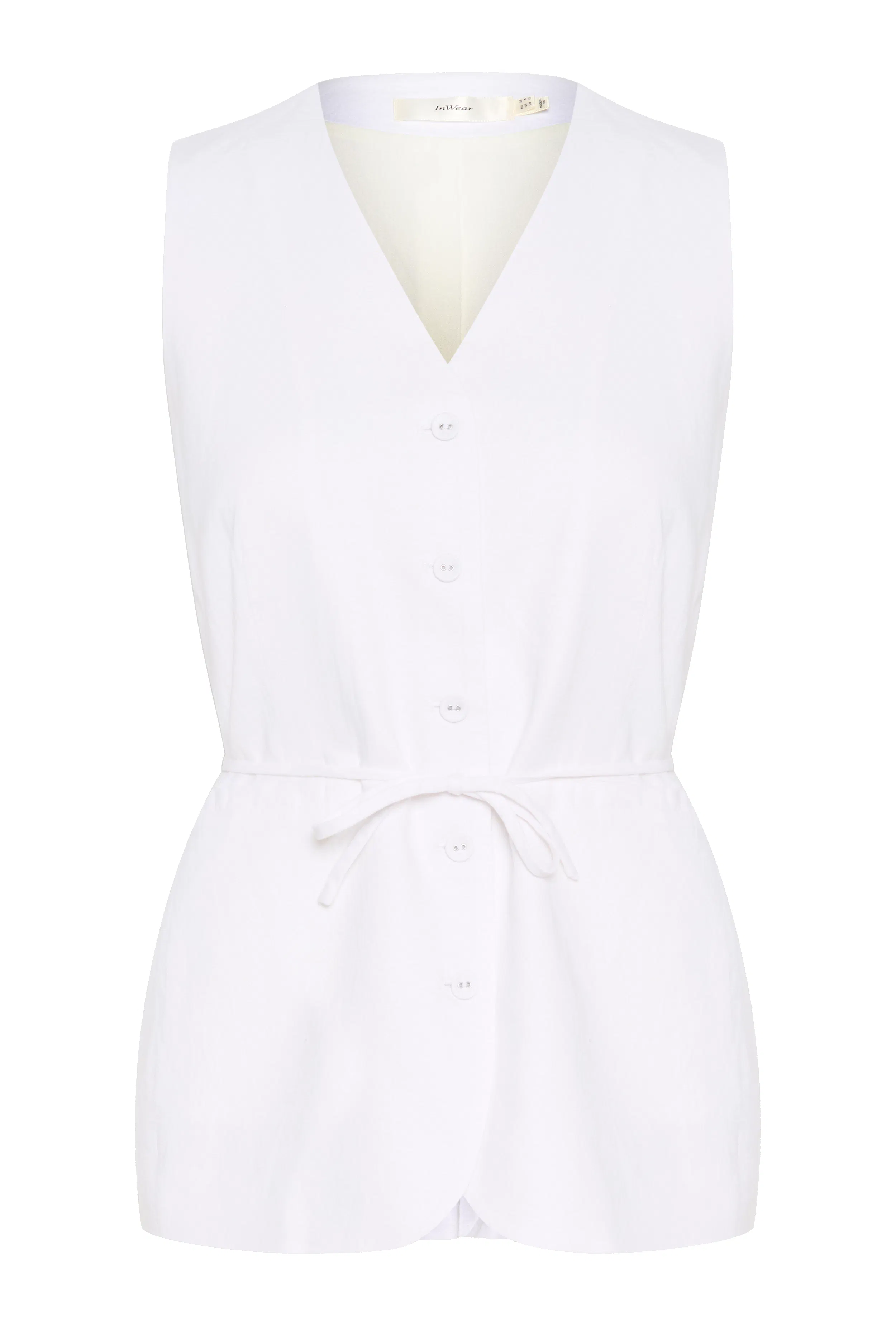 FaridaIW Leinen Weste PACK FRONT 30110439-300001