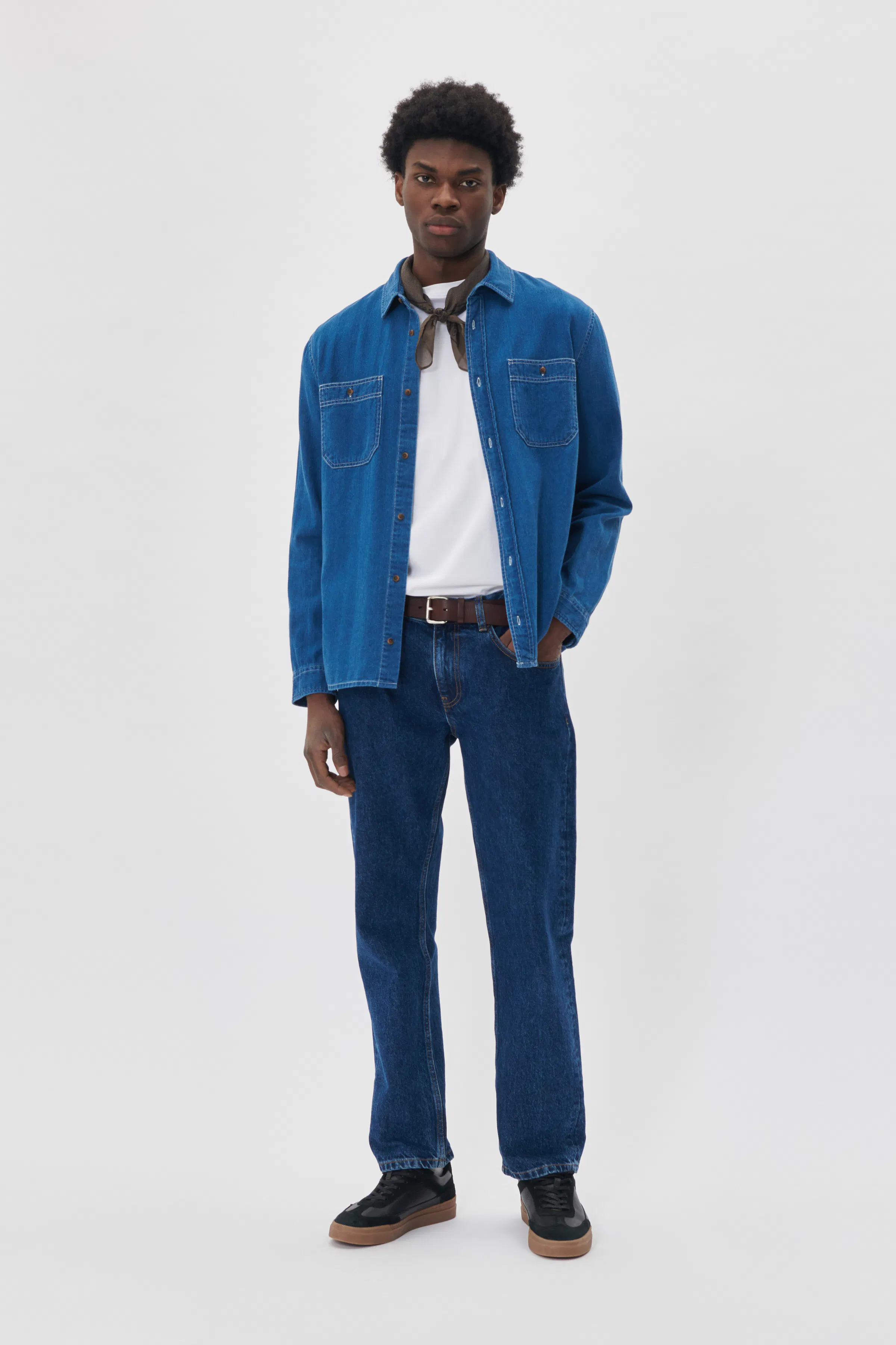 MAstroly Heritage Denim Shirt PACK FRONT 30207532-300280