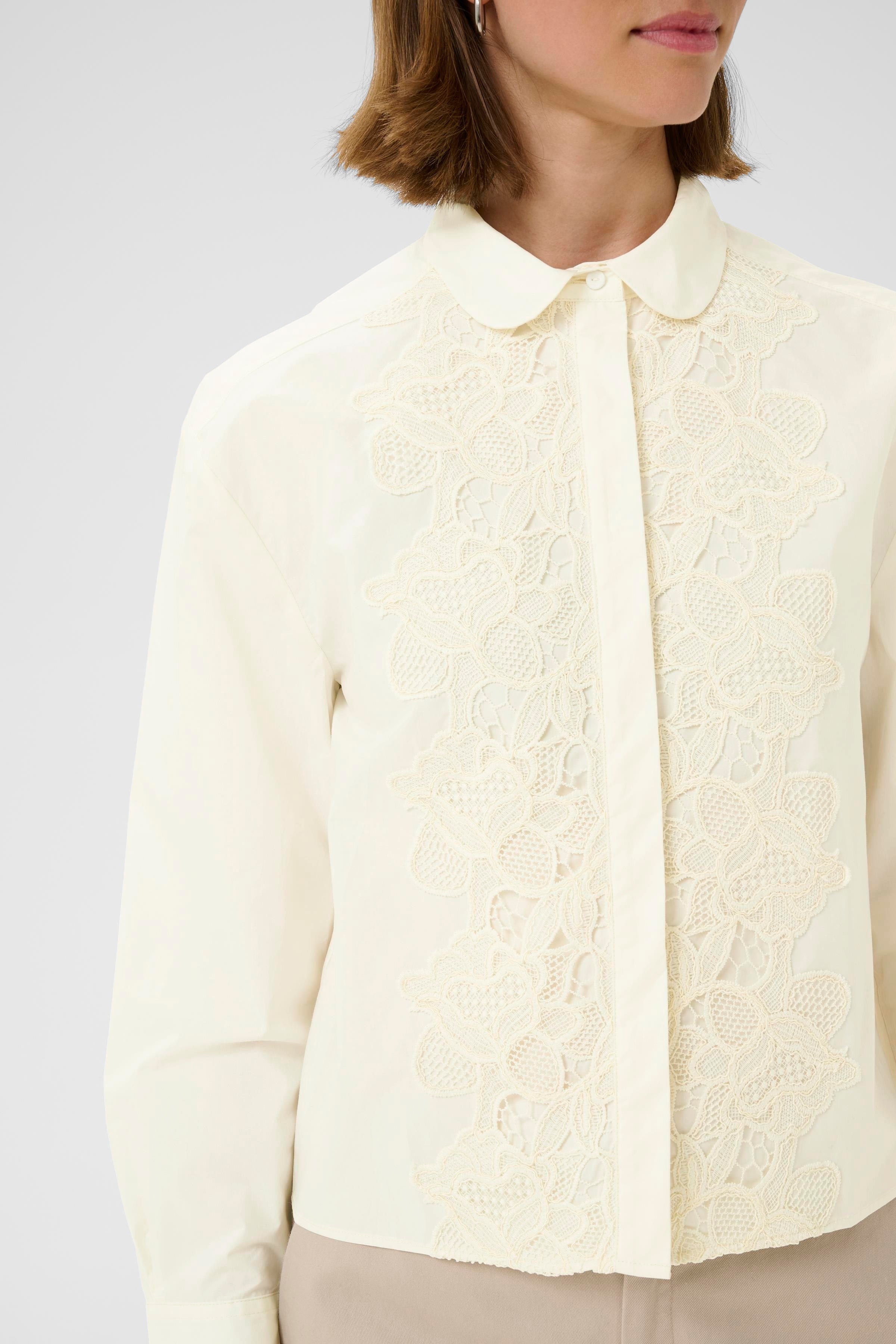AimeeIW Cropped Skjorte LOOKBOOK DETAIL 30110877-110701