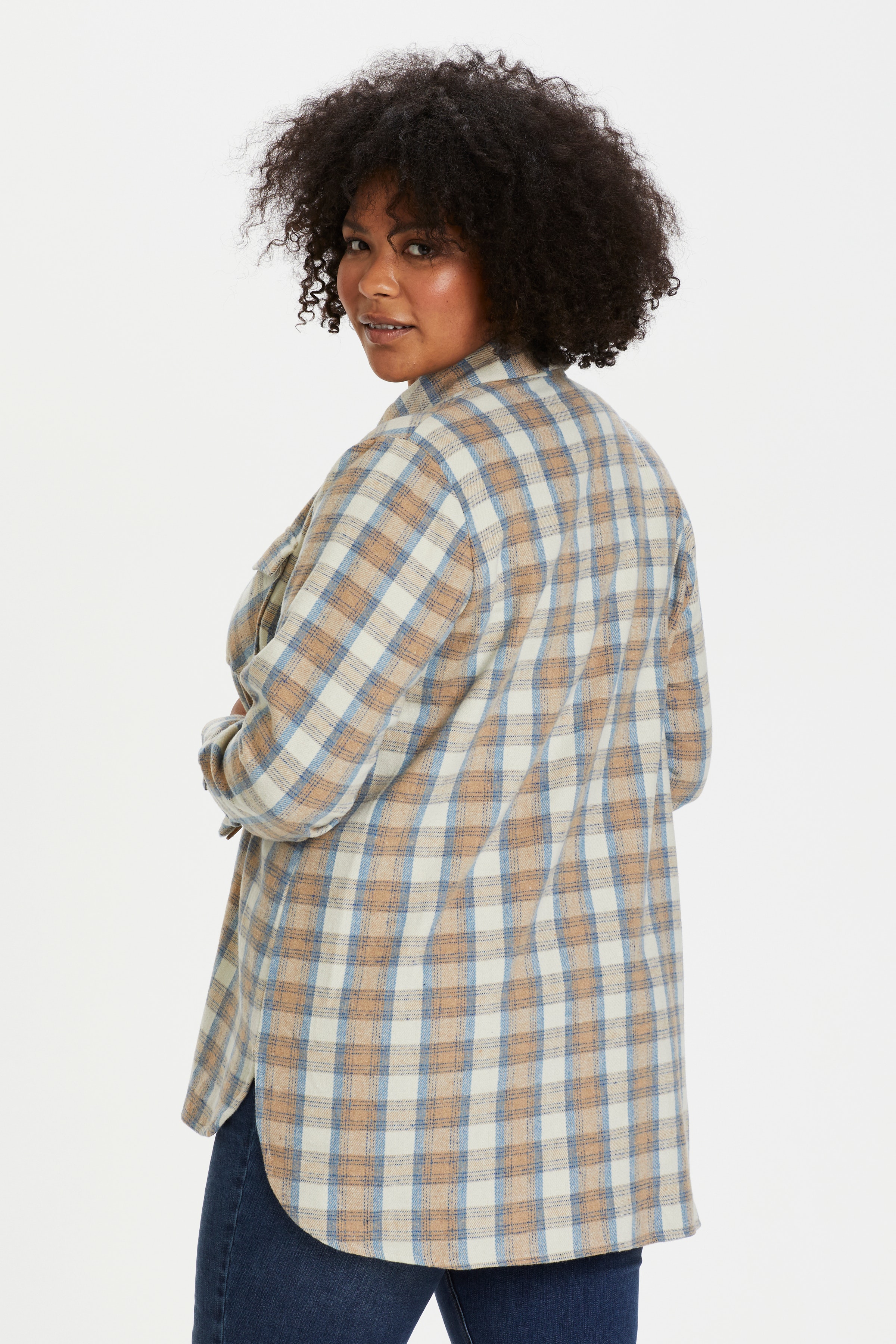 KCvella Long sleeved shirt LOOKBOOK BACK 10580446-101544