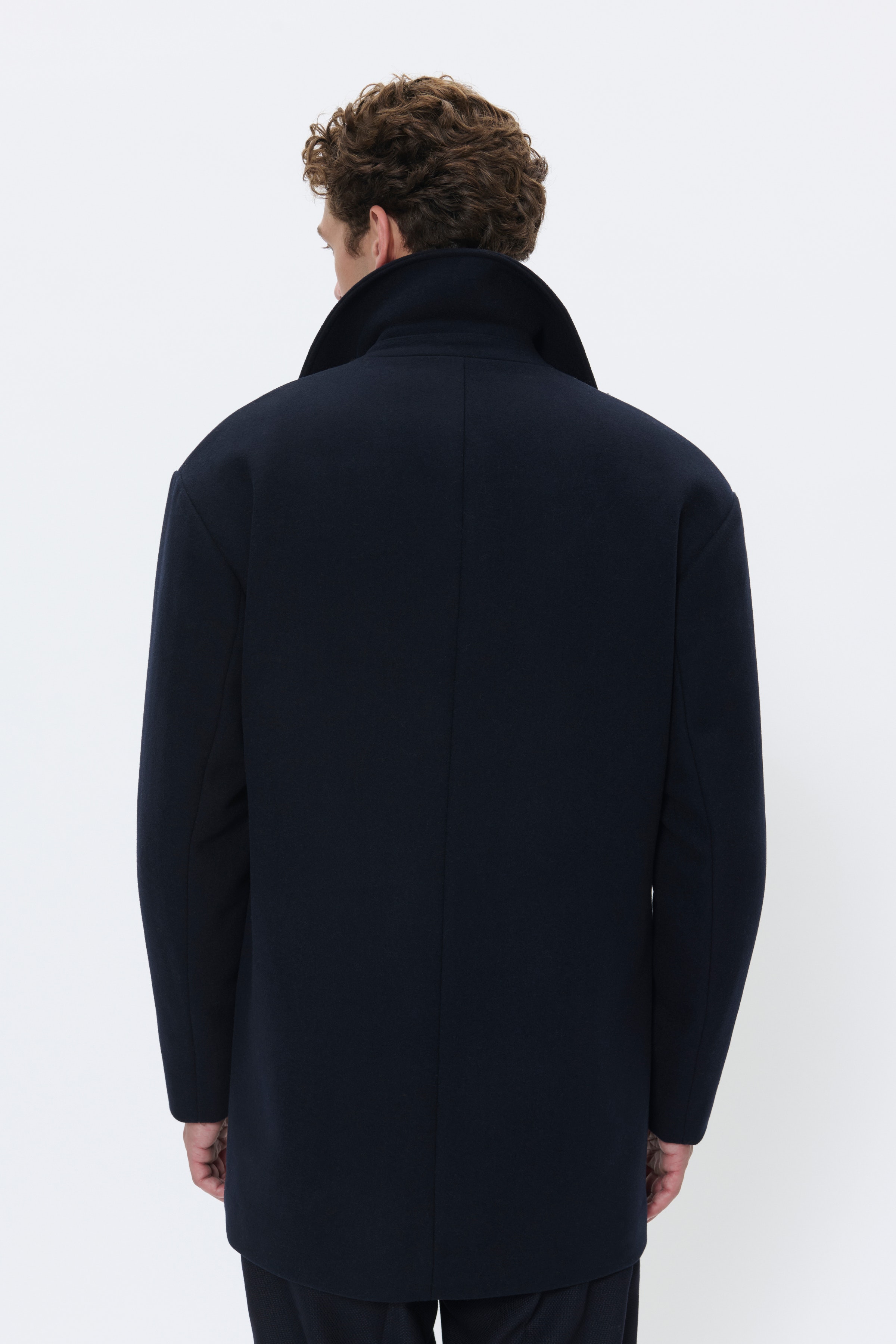 MAburnley Uldfrakke LOOKBOOK BACK 30208565-194011