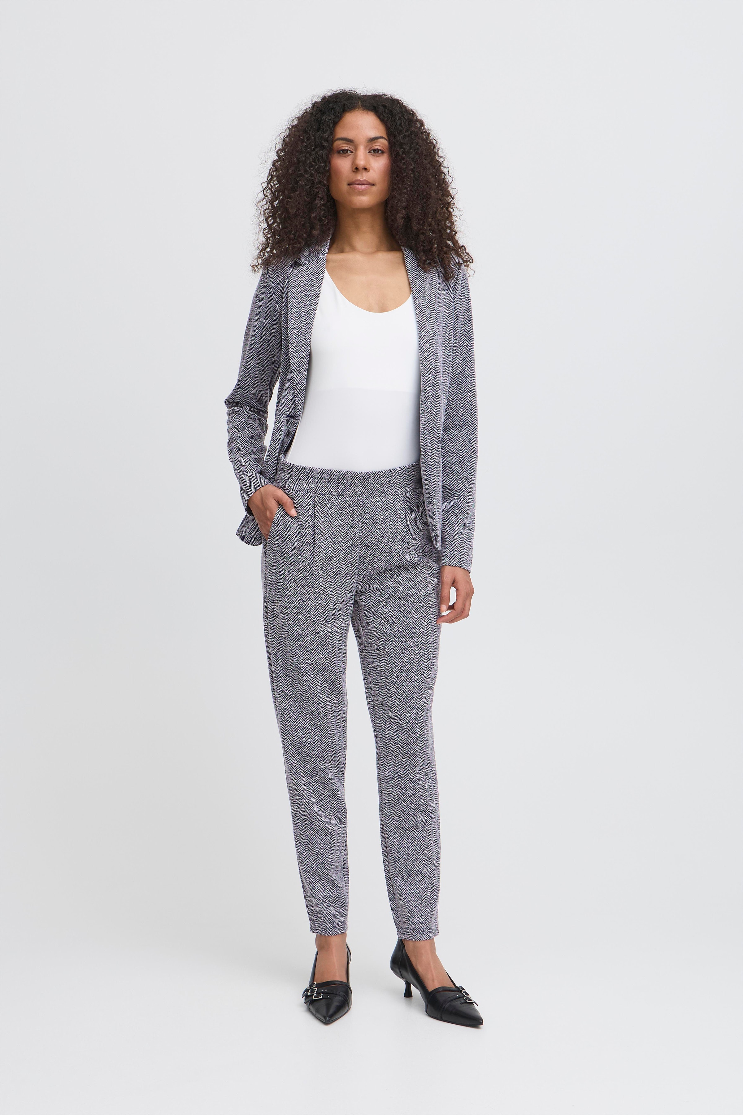 IHKATE JACQUARD Trousers LOOKBOOK FRONT 20121601-900000478
