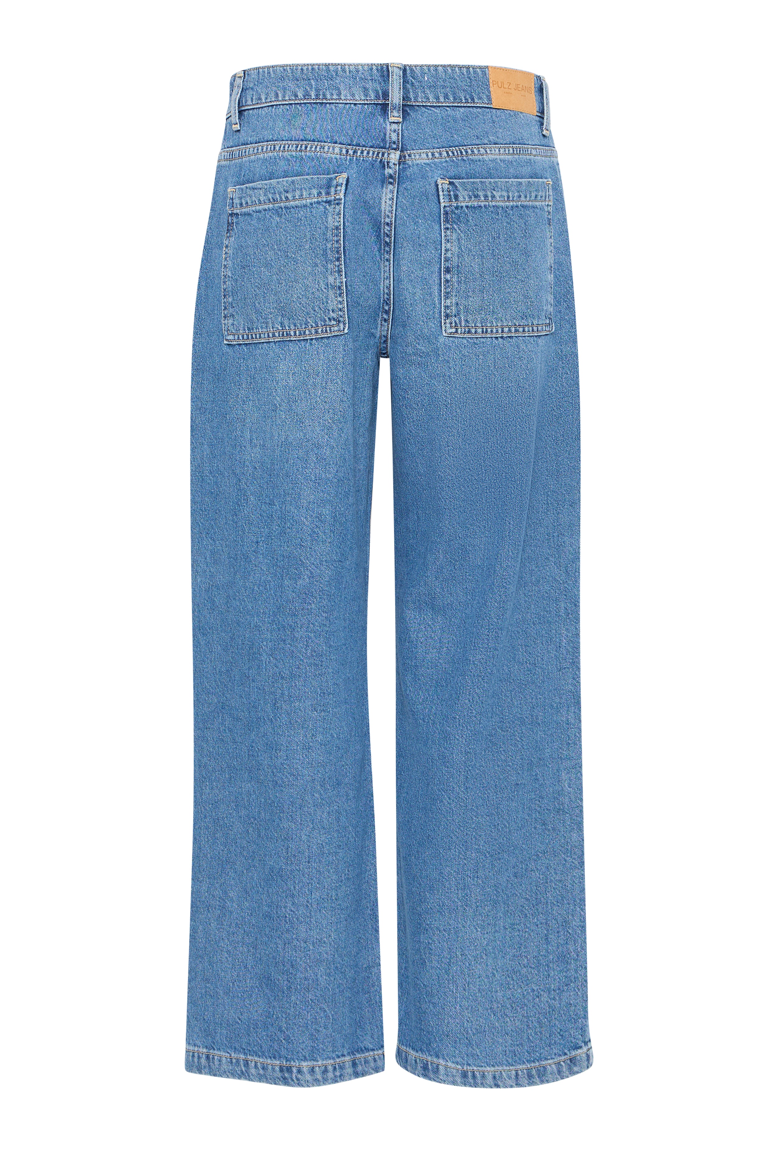 PZJADA HW Jeans Cropped, Straight Leg PACK BACK 50208821-200005