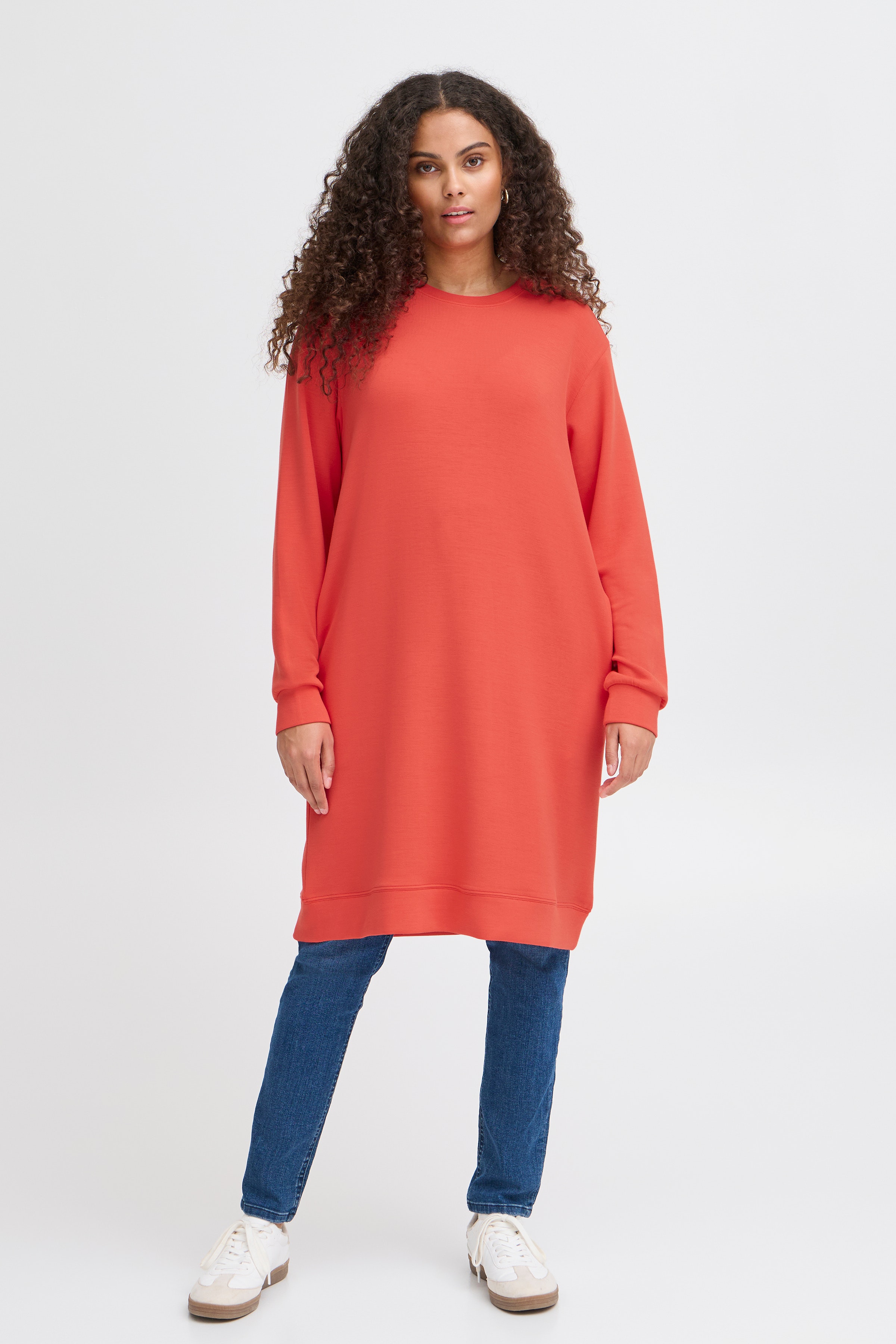 FRAURORA Sweatshirt kjole LOOKBOOK FRONT 20615560-171654