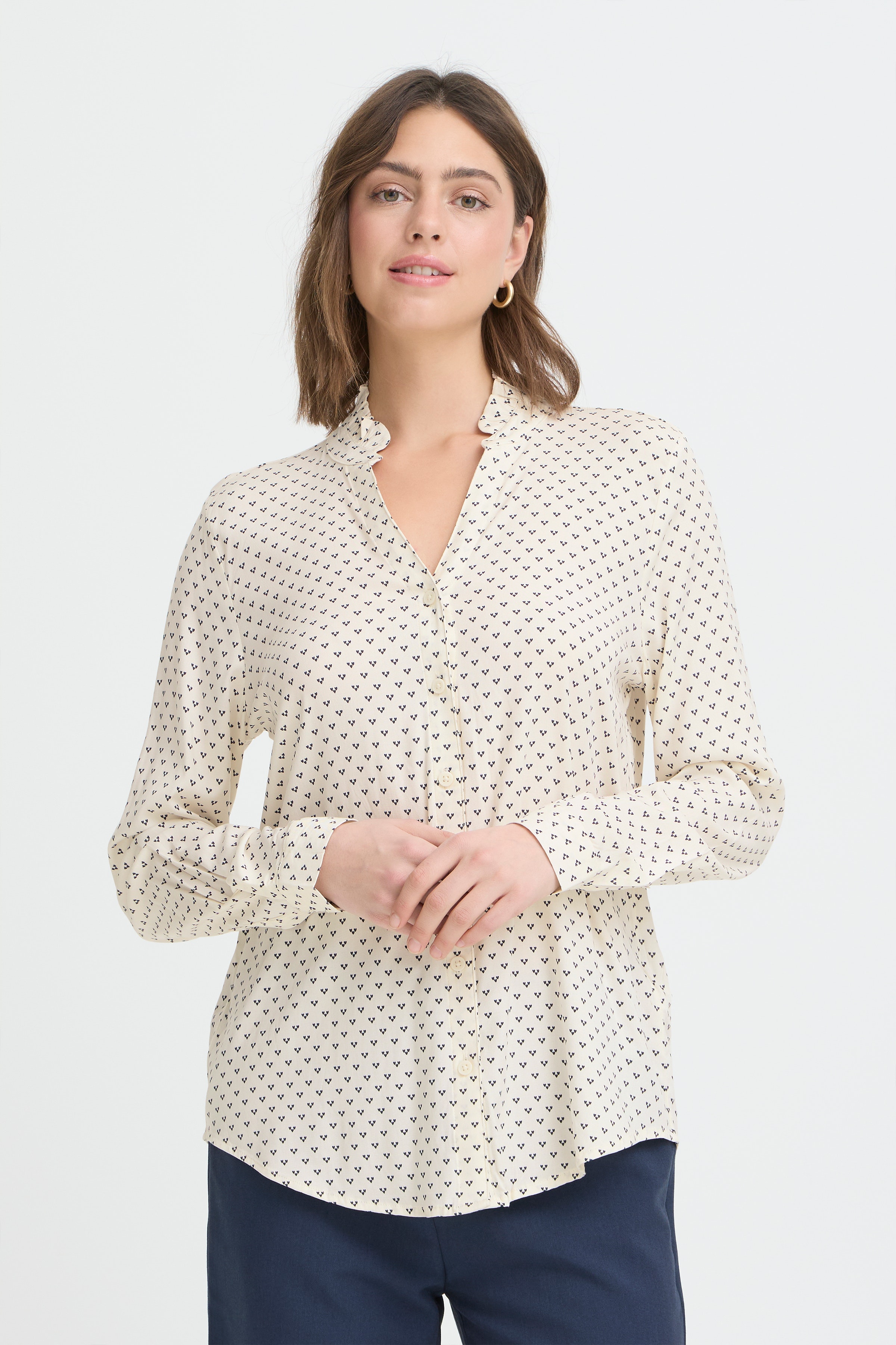 FRJUSTINE Skjorte LOOKBOOK FRONT 20617410-900008231