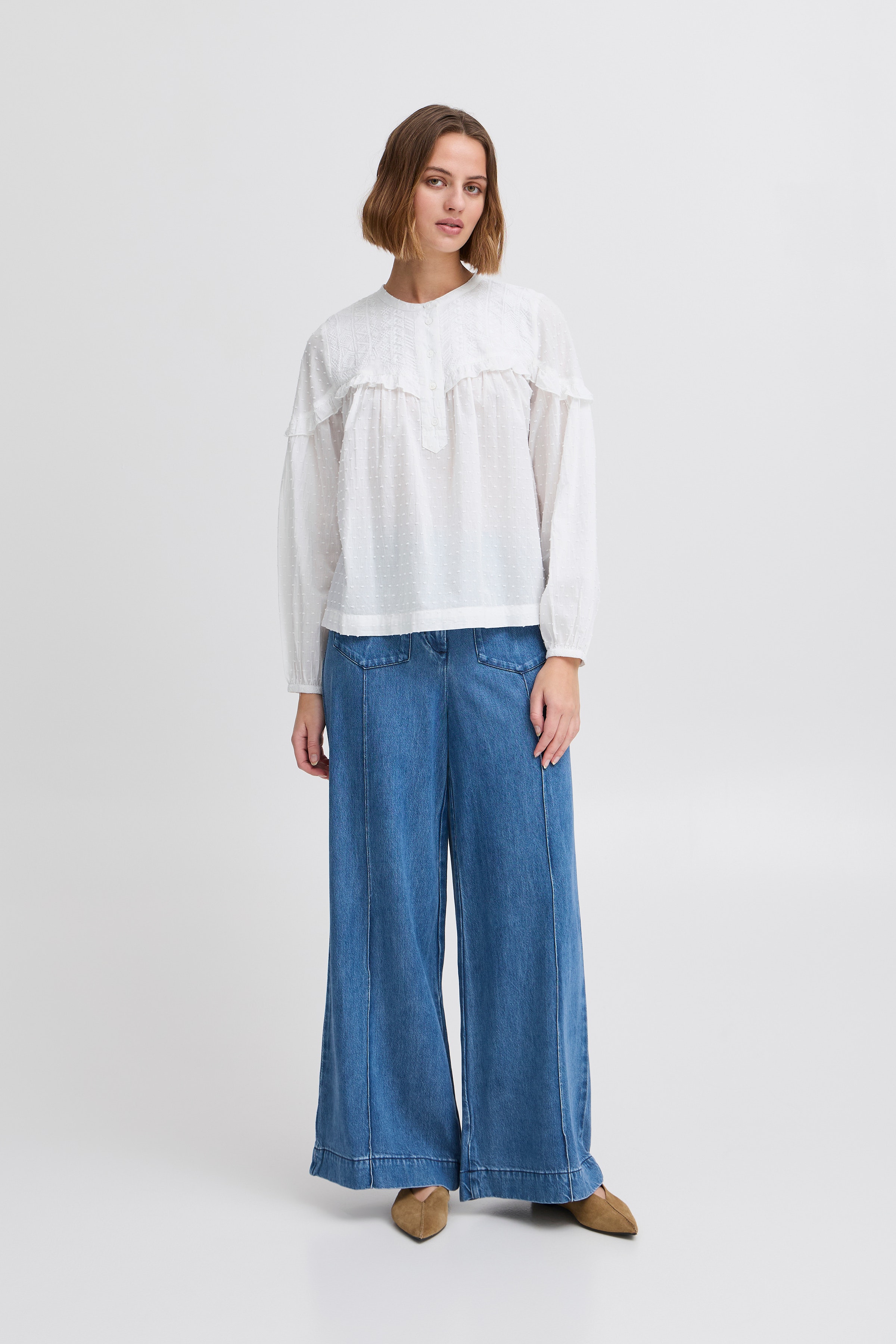 IRLAUREN Långärmad blus LOOKBOOK FRONT 20122040-110602