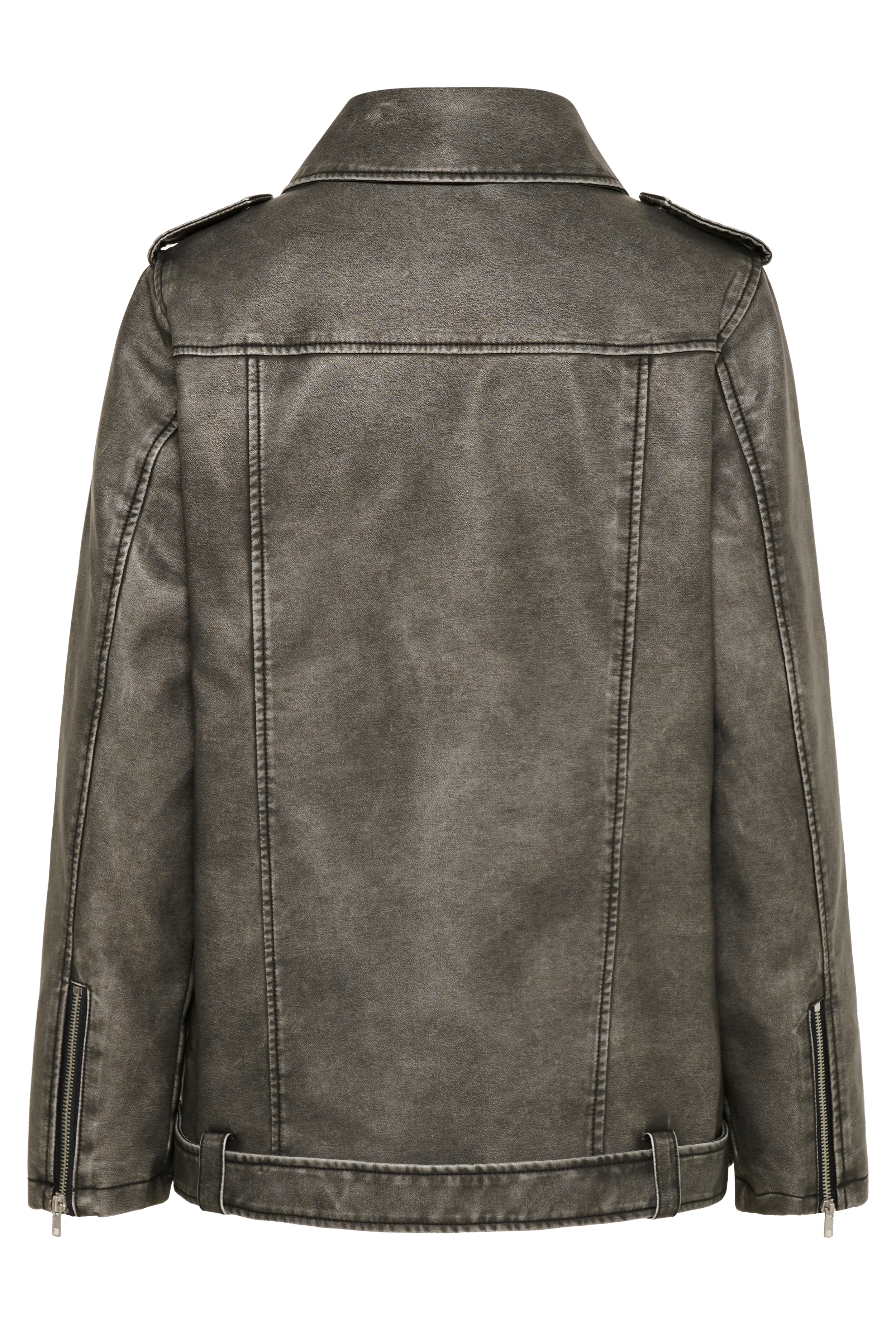 CUdrew Jacka i imitationläder PACK BACK 50112020-500064