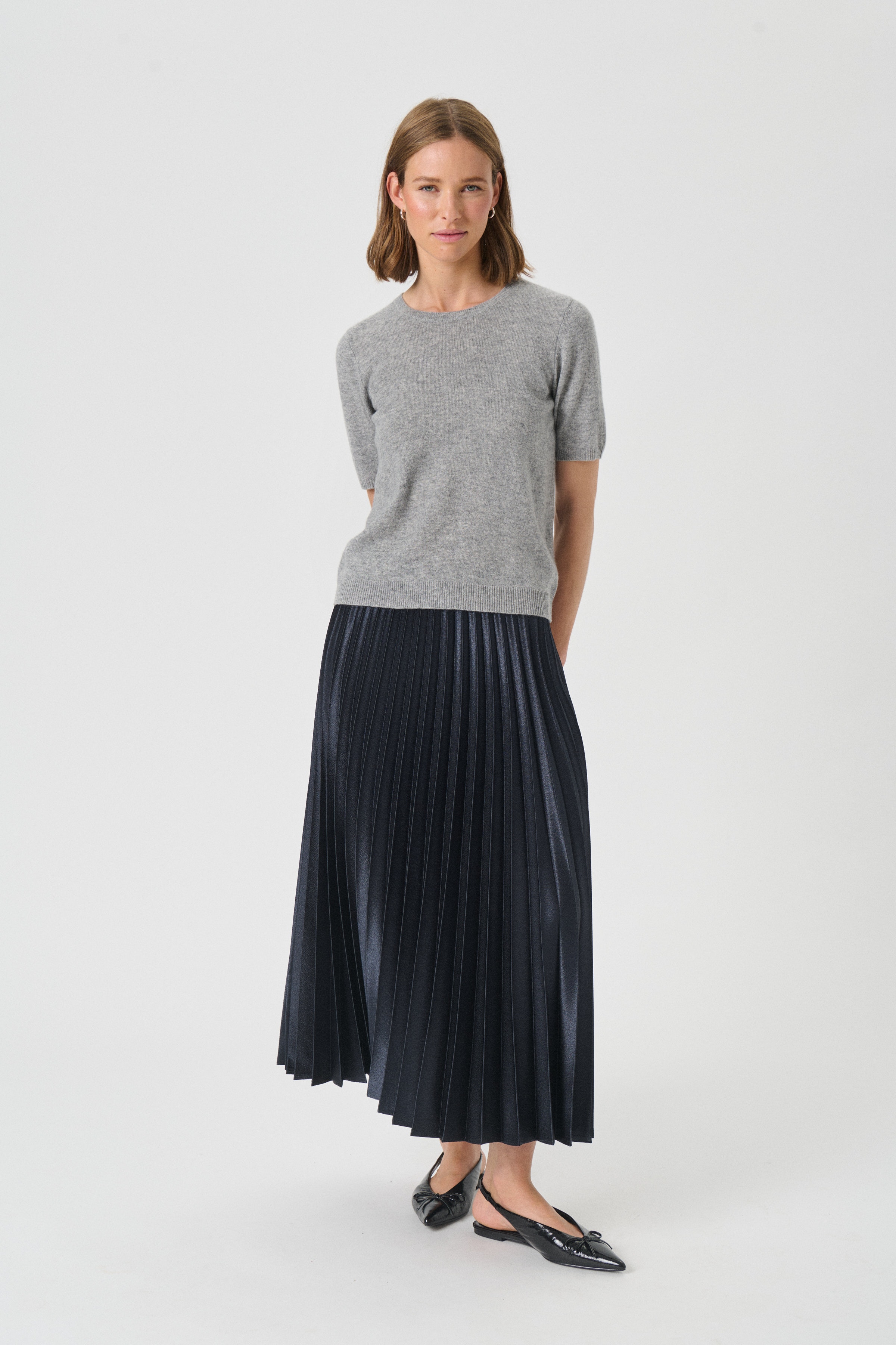 EverlottaPW Kurzarm-Kaschmirpullover LOOKBOOK FRONT 30307338-1715001