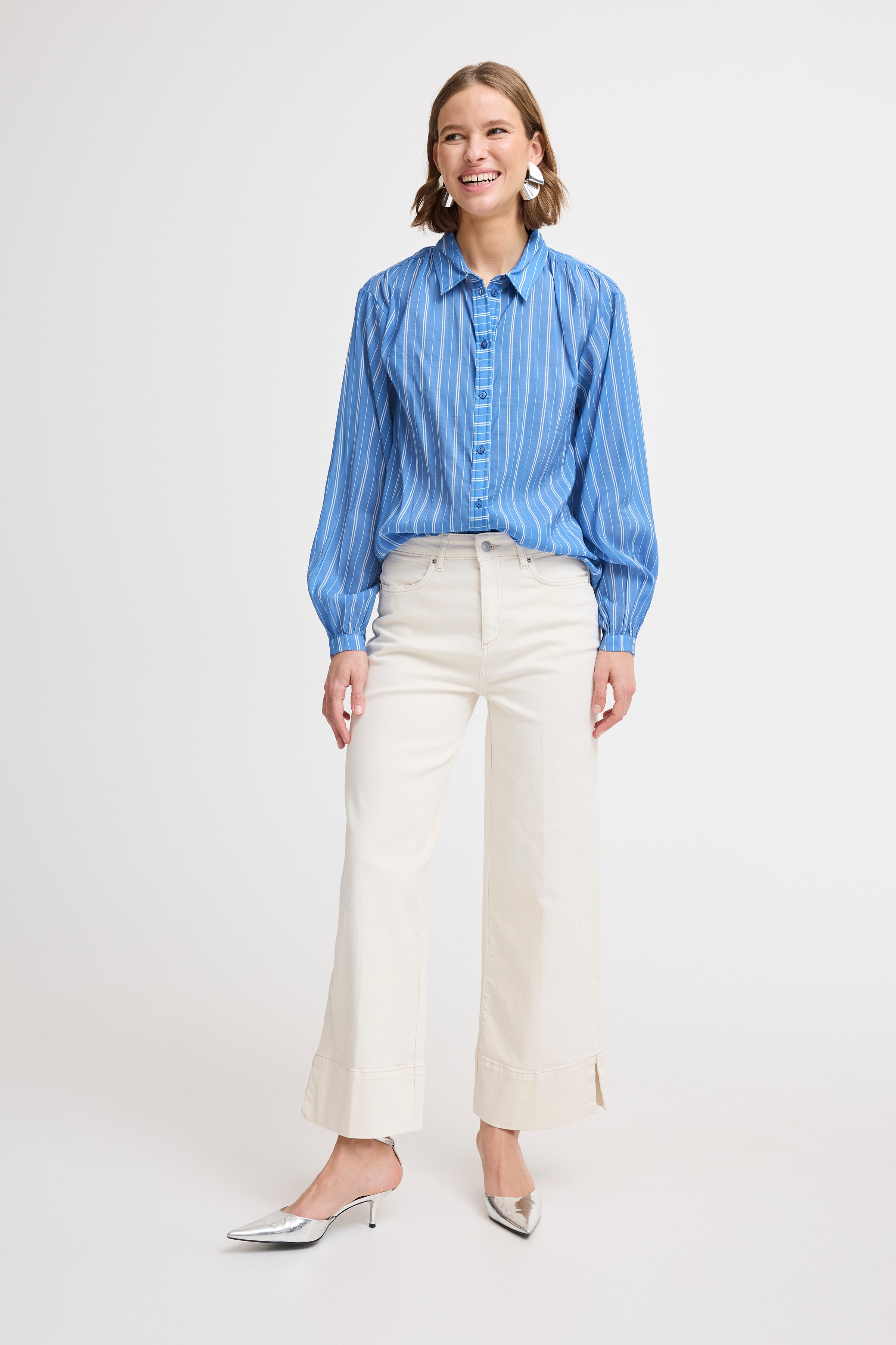 BYISALENA Skjorta LOOKBOOK FRONT 20816228-204196