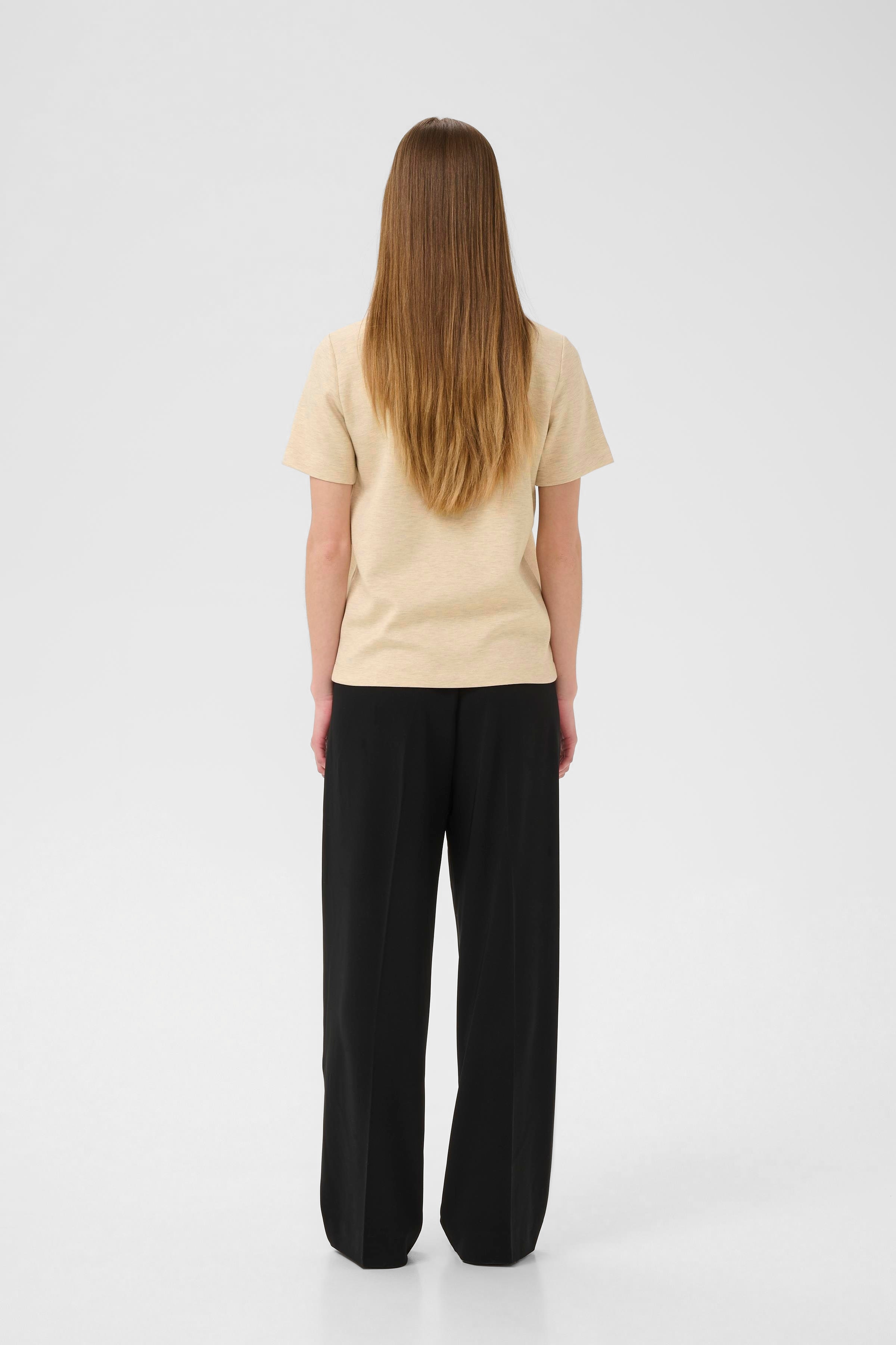 VincentIW Melange Karmen T-shirt LOOKBOOK BACK 30107053-1304031