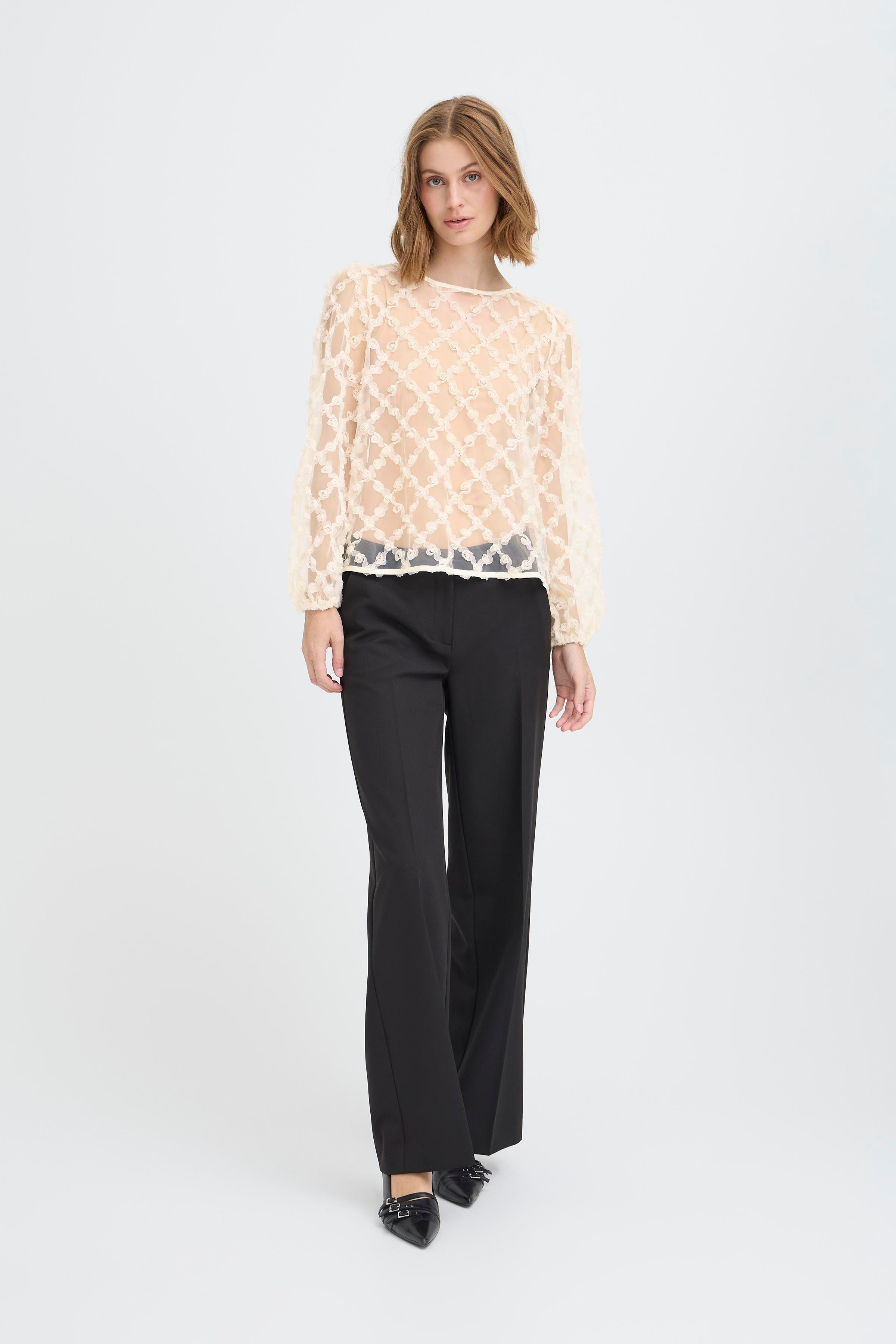 IHELKI Blouse LOOKBOOK FRONT 20124697-124301