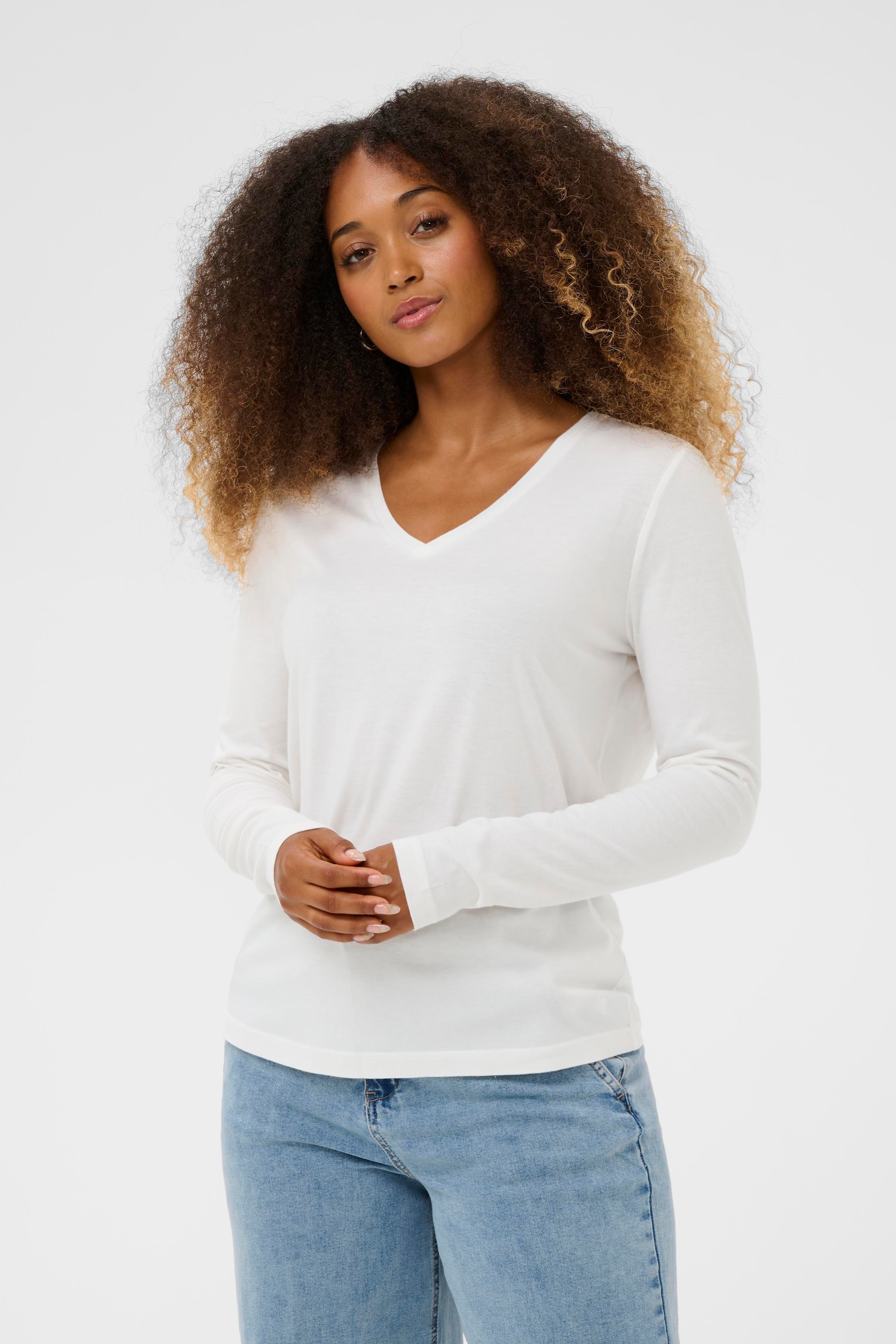 Naia Long sleeved T-shirt LOOKBOOK FRONT 10605255-110602