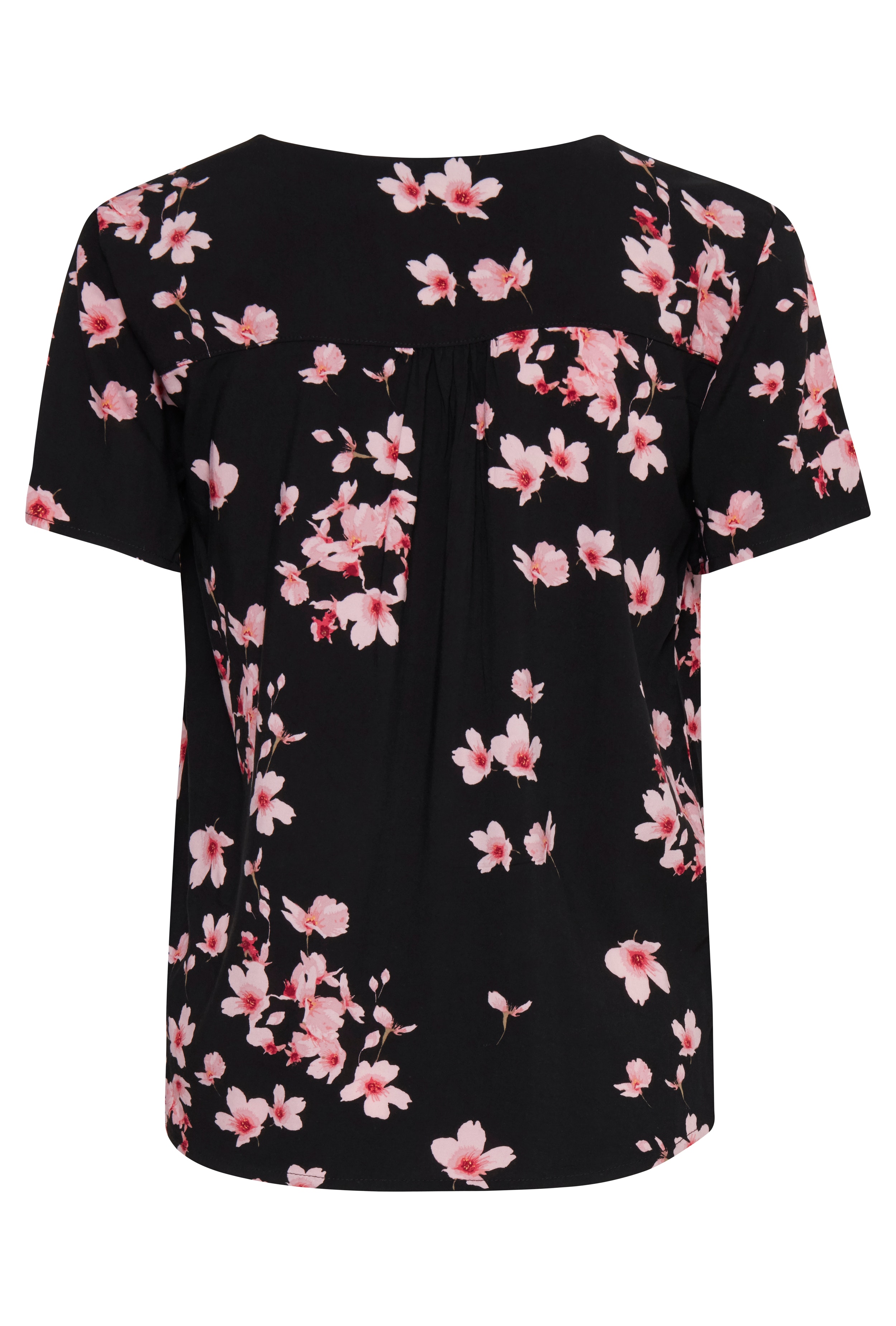 Blouse with short sleeve PACK FRONT 20805640-80040