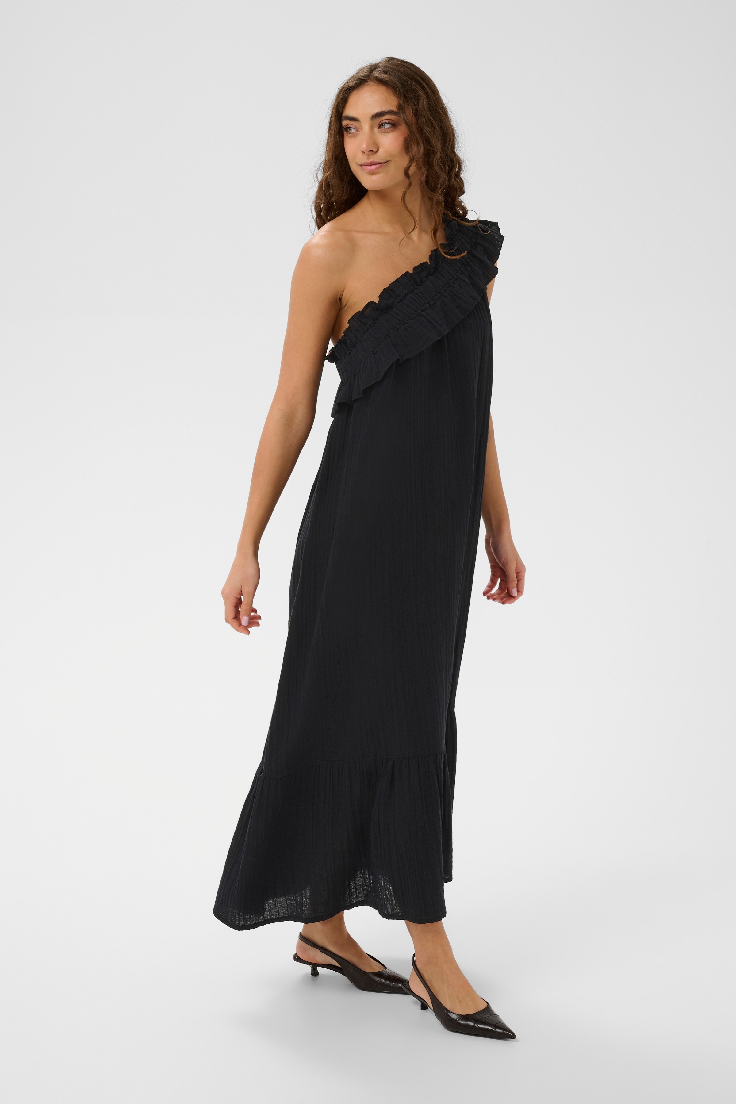 CUelina One-shoulder Kleid LOOKBOOK FRONT 50110614-500012