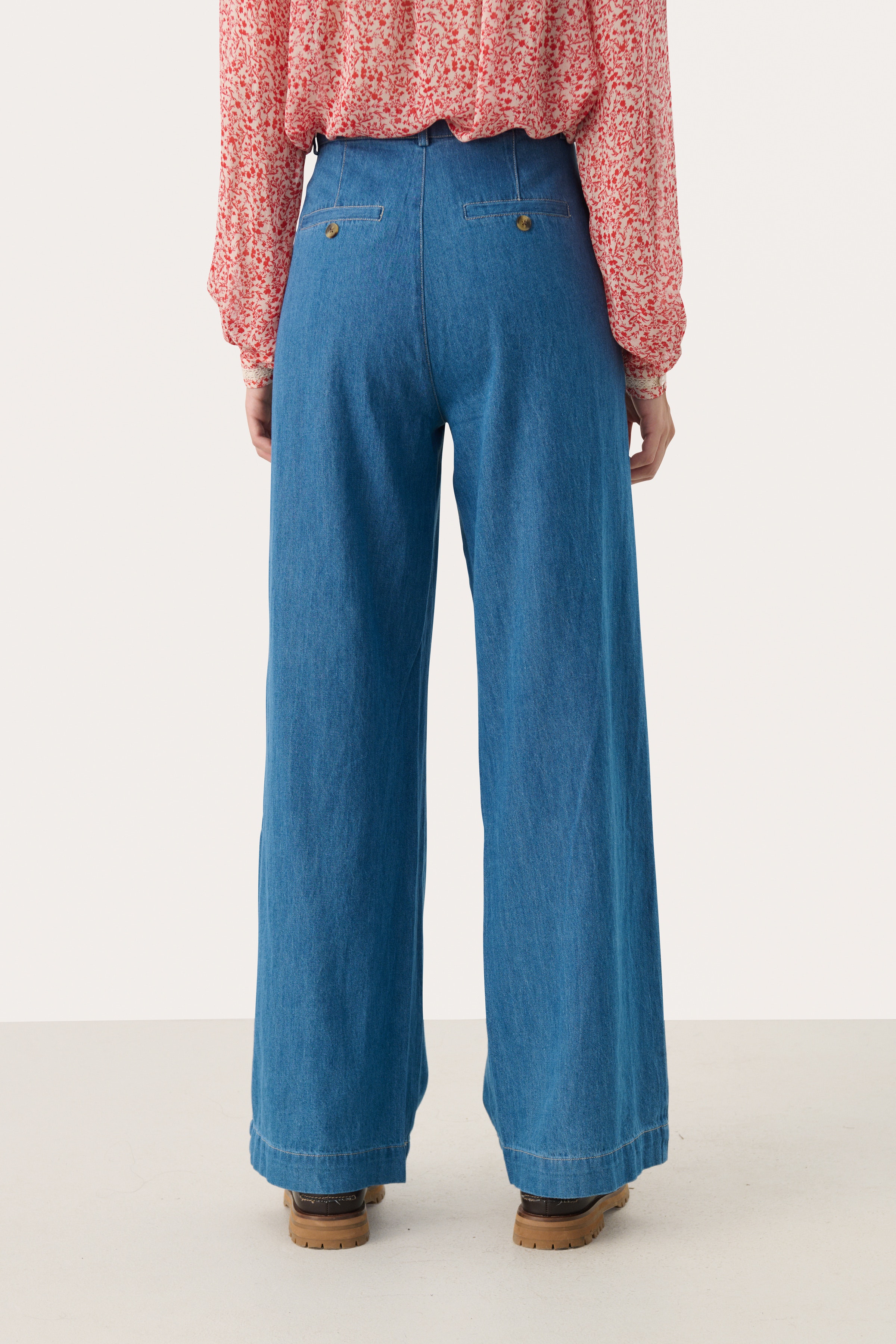 CoraliePW Denim Trousers LOOKBOOK BACK 30309687-300145