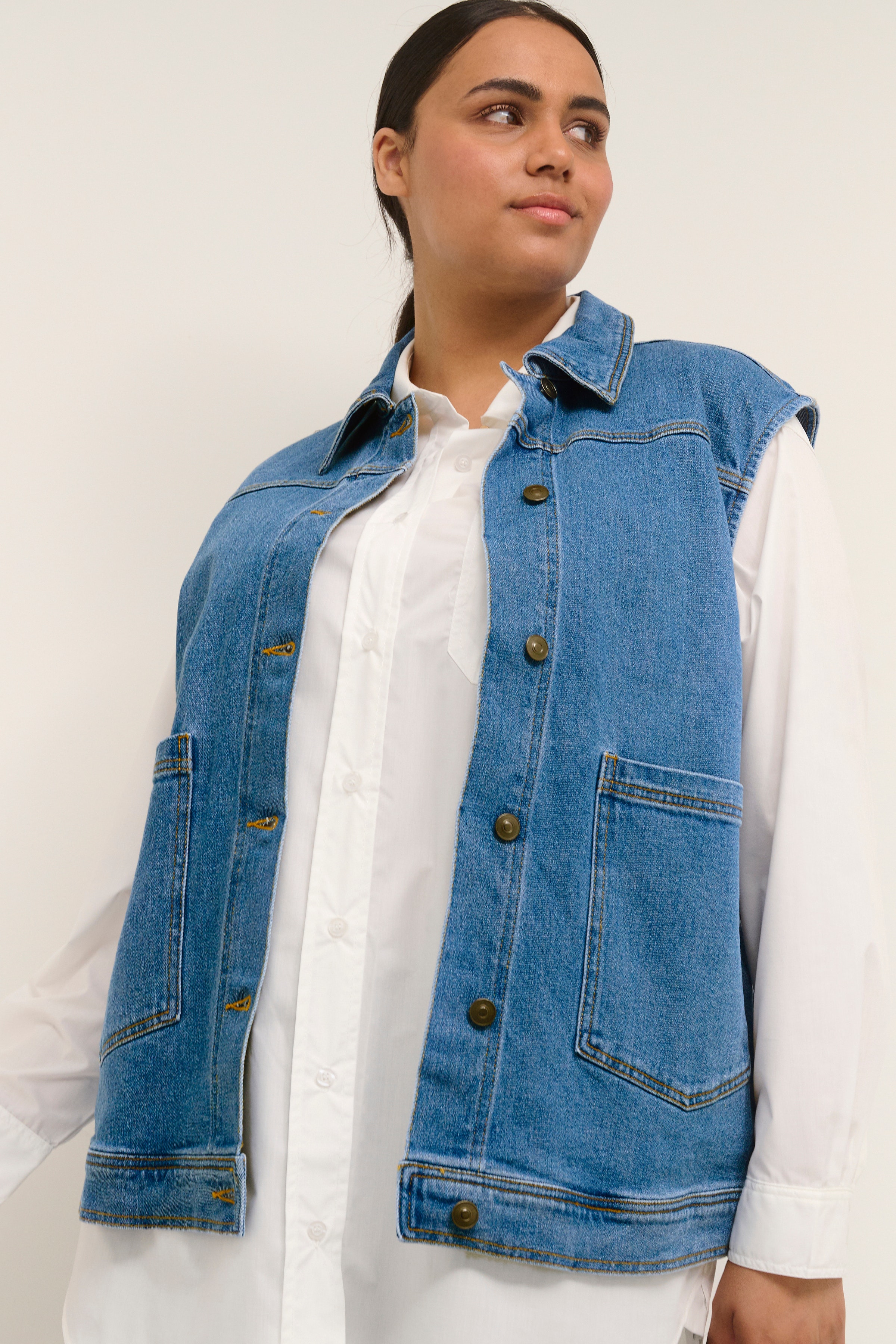 KCnicala Denim jakke LOOKBOOK DETAIL 10580716-102332