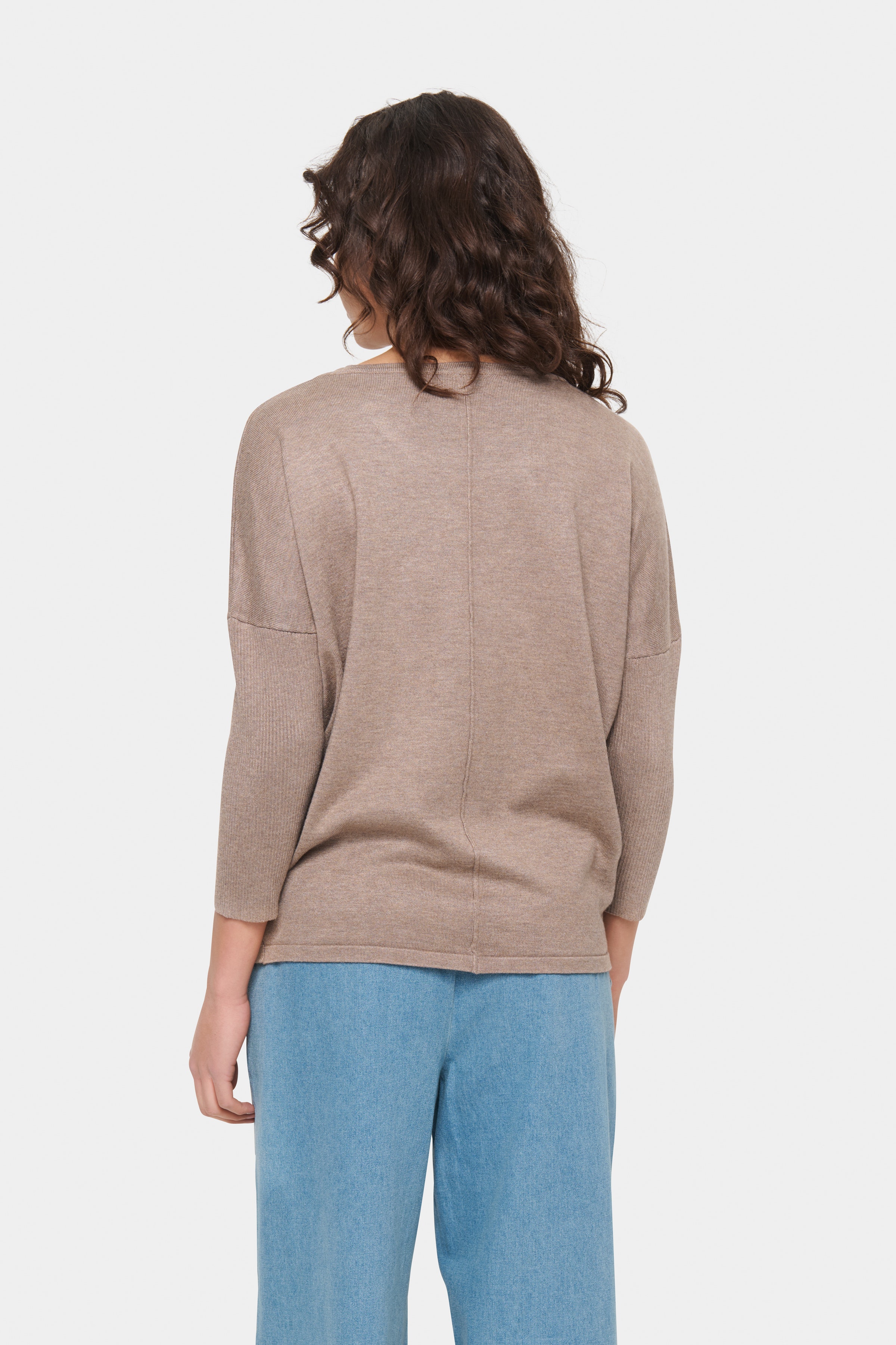 MilaSZ R-Neck Pullover LOOKBOOK BACK 30500003-1614061