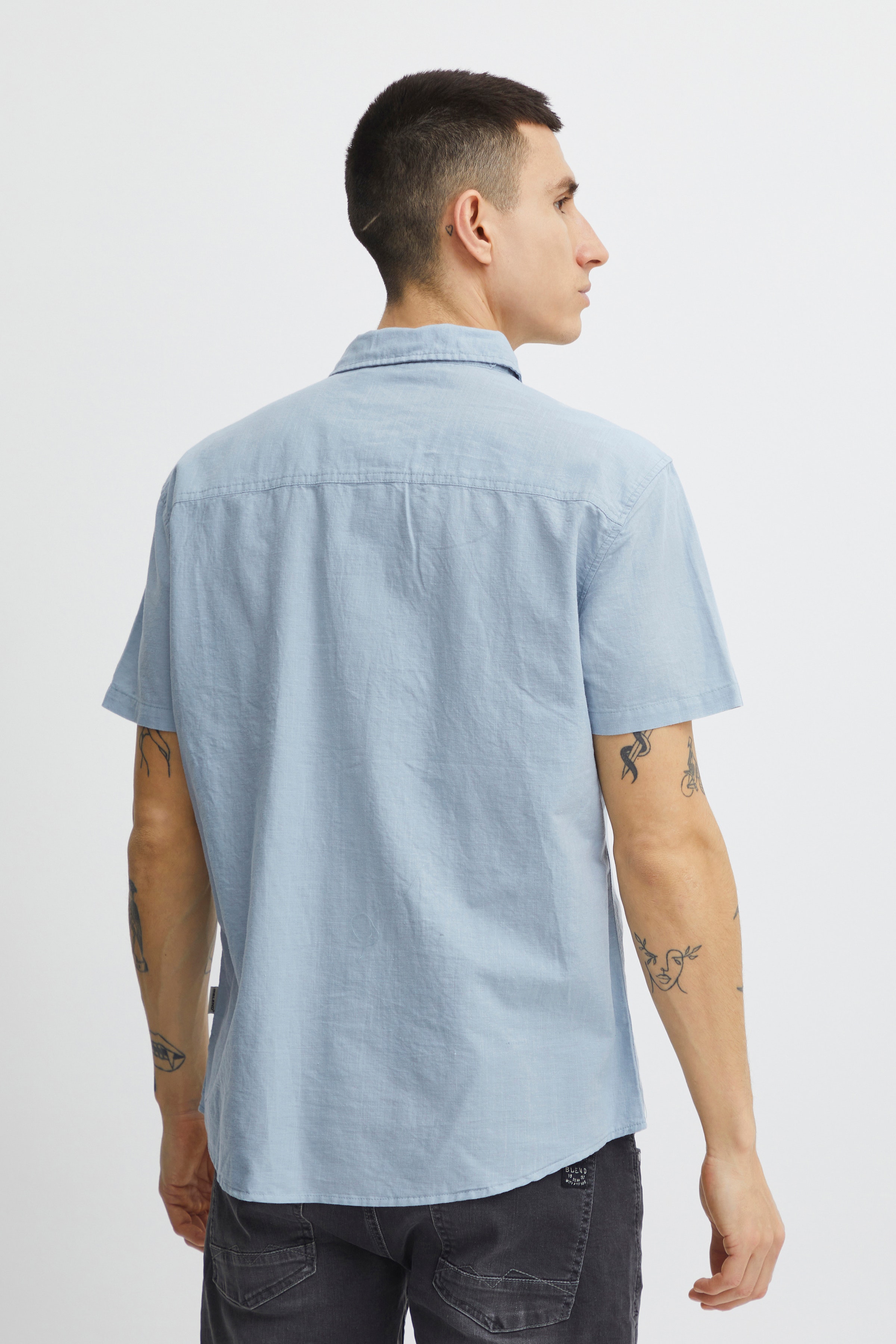 Korte mouwen shirt LOOKBOOK BACK 20715458-164010