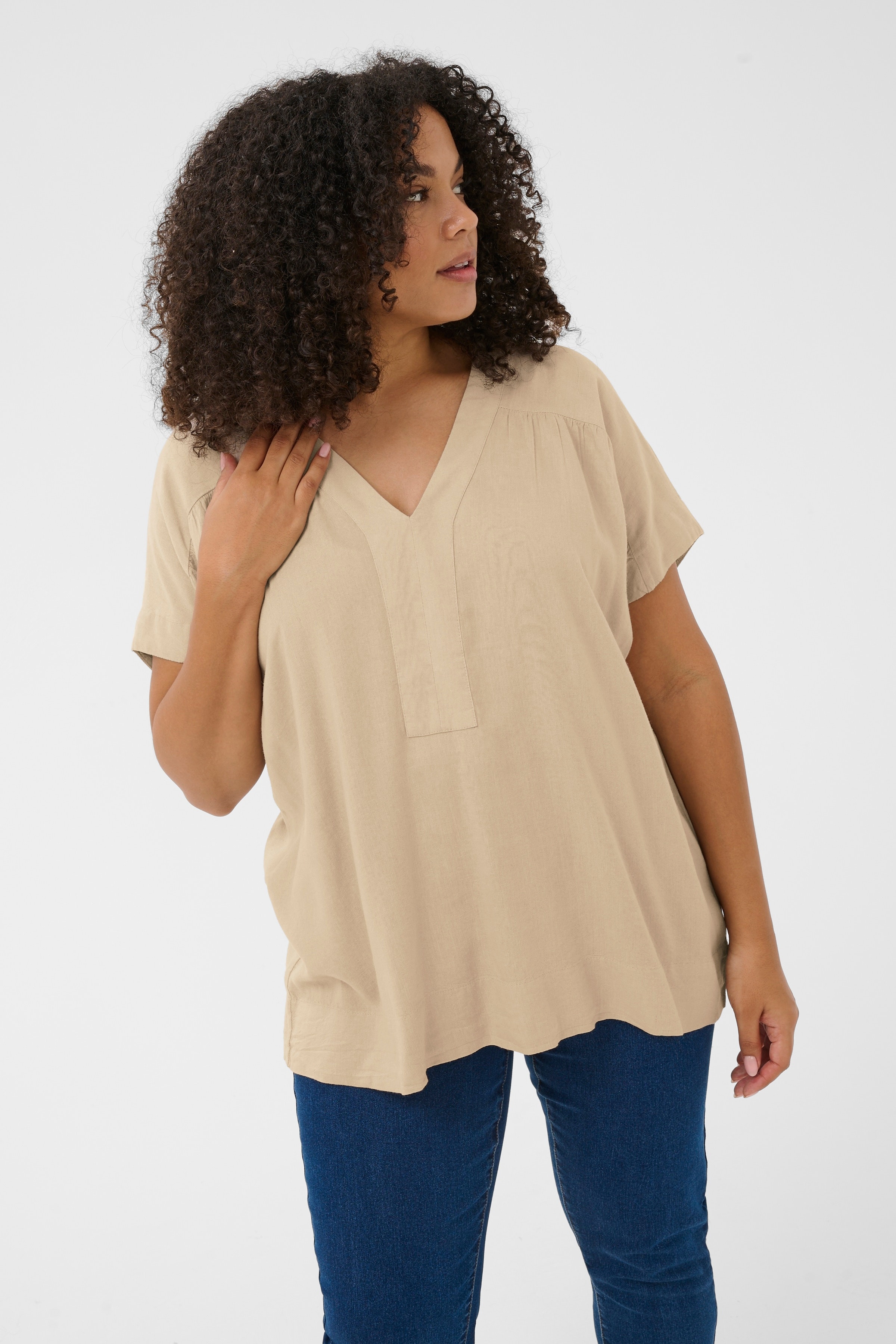 KCmille Hørbluse LOOKBOOK DETAIL 10583097-151305